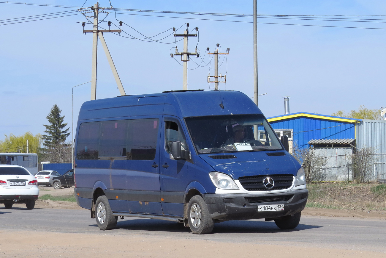 Волгоградская область, Mercedes-Benz Sprinter W906 311CDI № К 184 РК 134