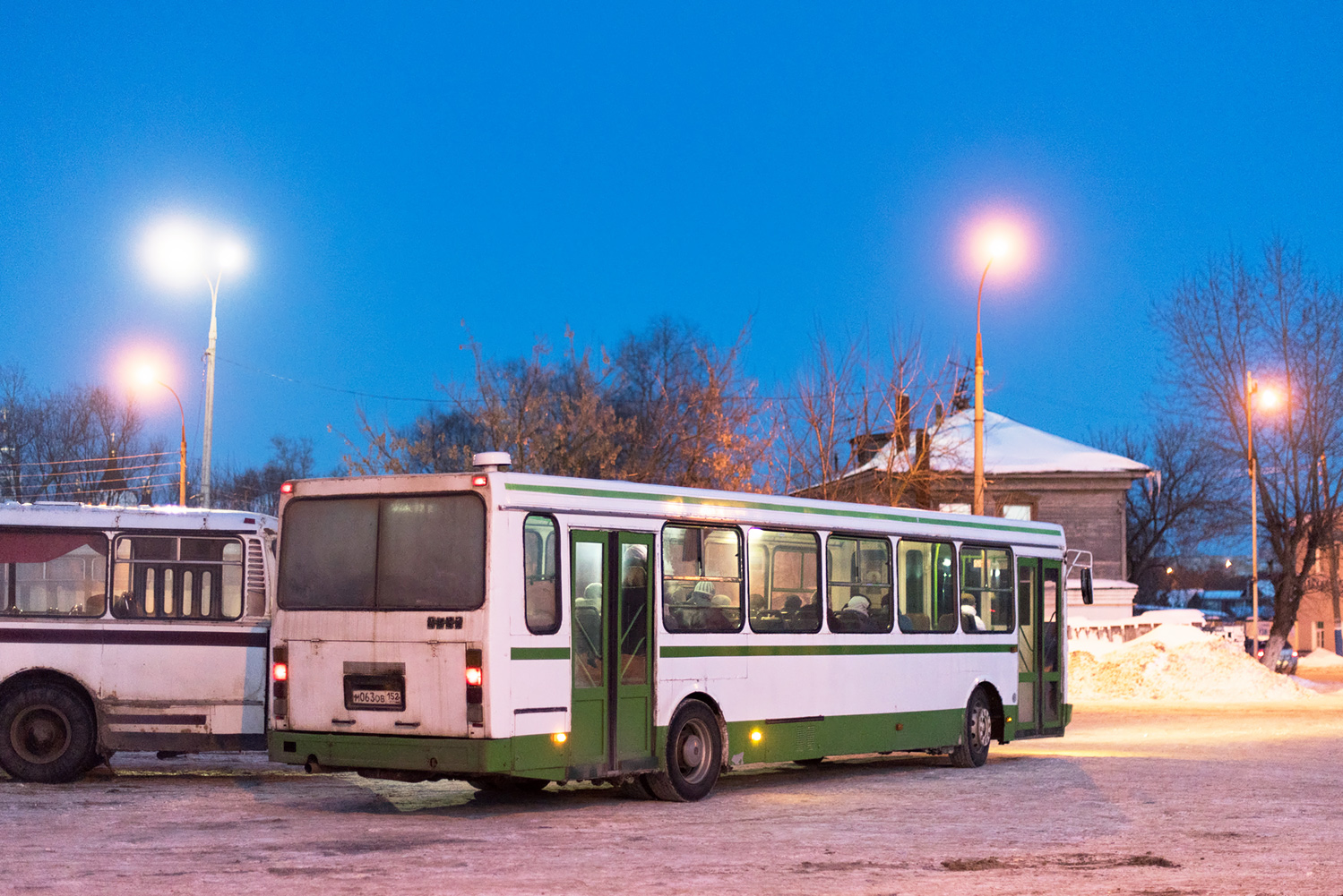 Nizhegorodskaya region, LiAZ-5256.25-11 № М 063 ОВ 152