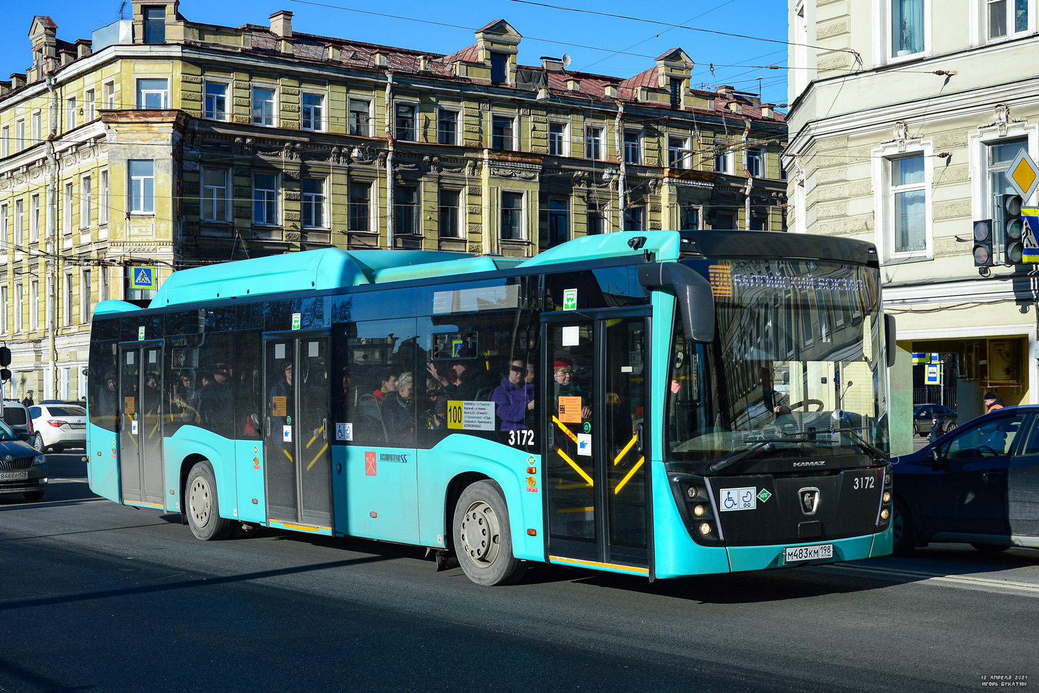 Санкт-Петербург, НефАЗ-5299-40-57 (CNG) № 3172