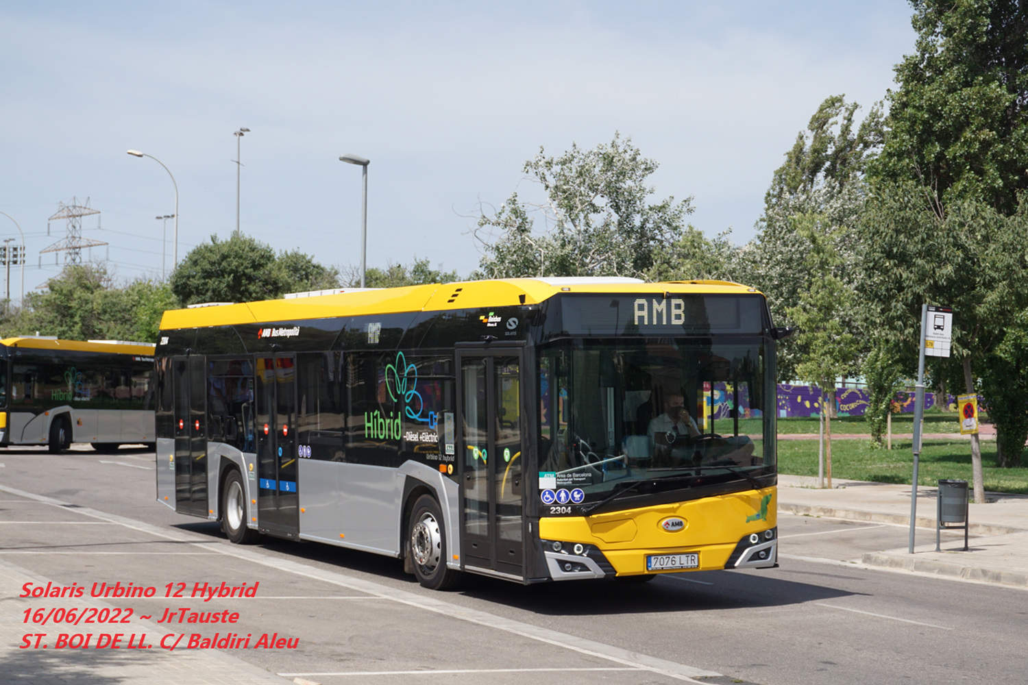Испания, Solaris Urbino IV 12 hybrid № 2304
