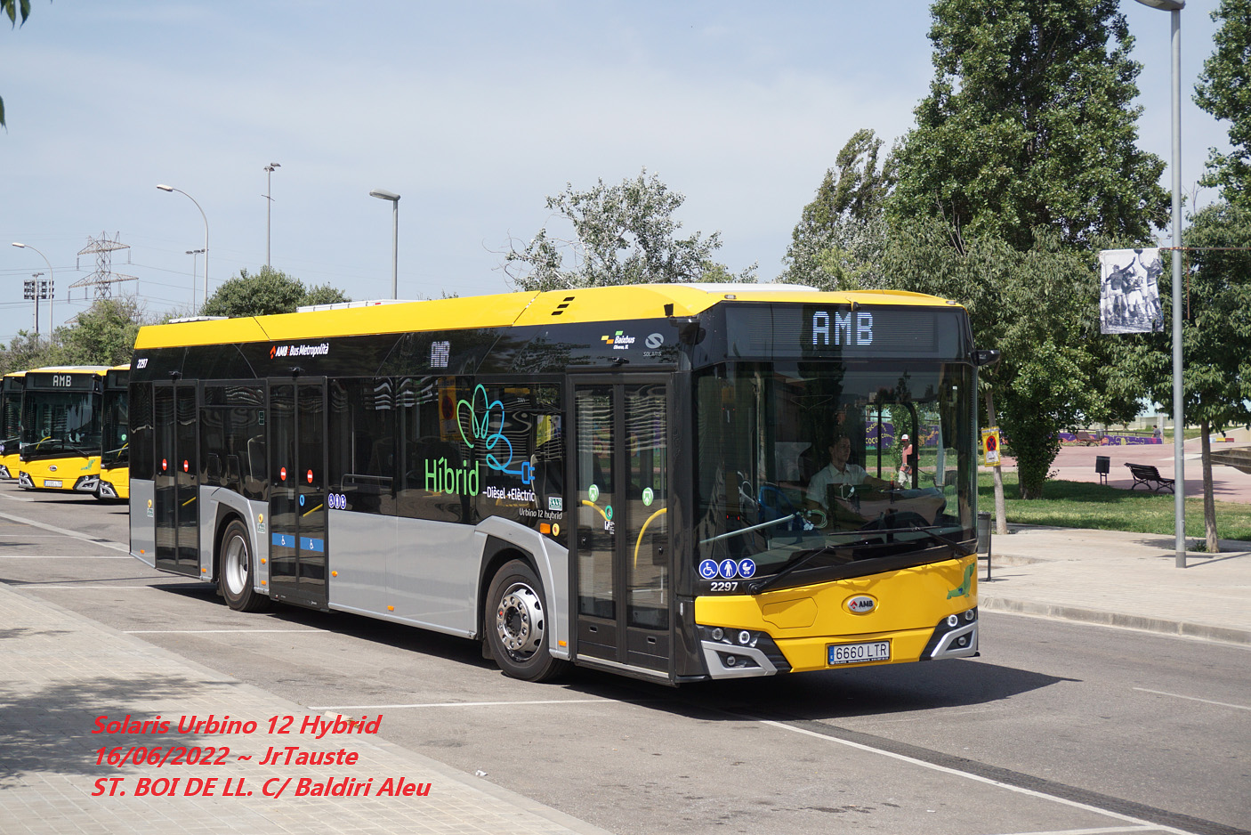 Spain, Solaris Urbino IV 12 hybrid Nr. 2297