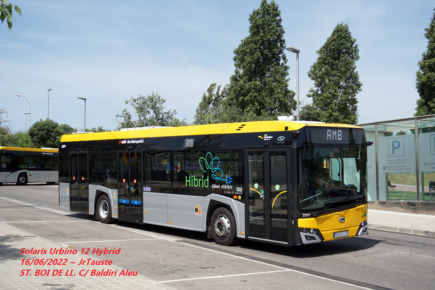 Ισπανία, Solaris Urbino IV 12 hybrid # 2301