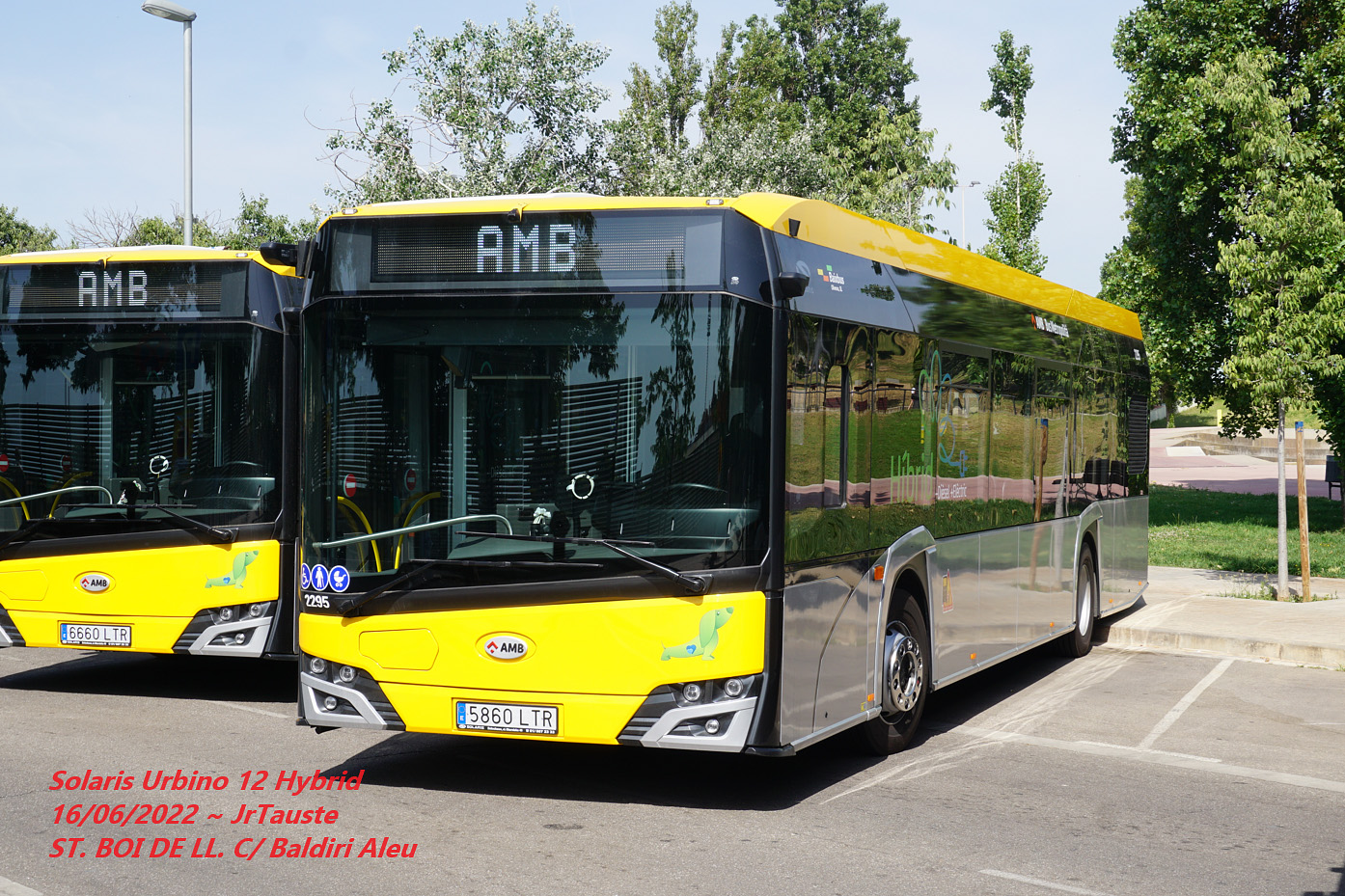 Hiszpania, Solaris Urbino IV 12 hybrid Nr 2295