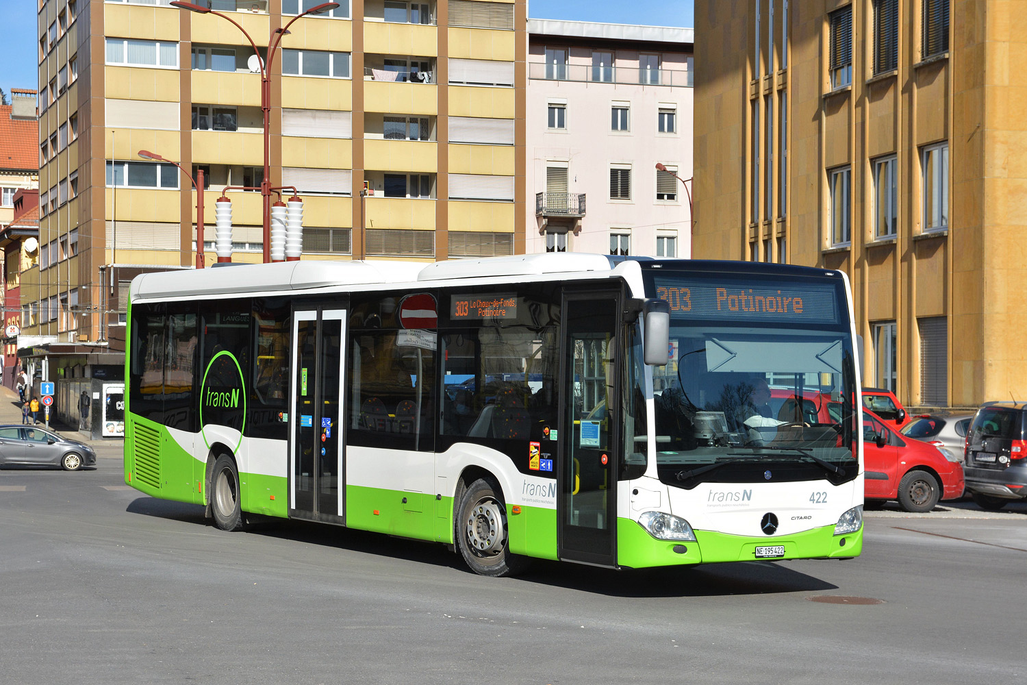 Швейцария, Mercedes-Benz Citaro C2 LE Ü № 422