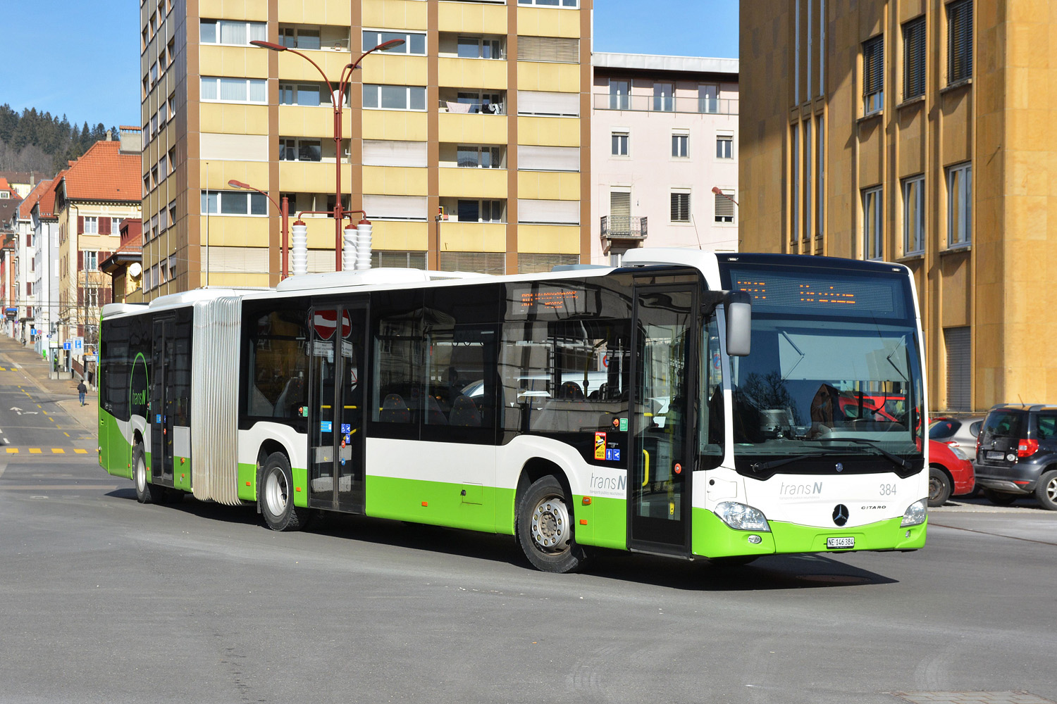 Швейцария, Mercedes-Benz Citaro C2 GÜ № 384