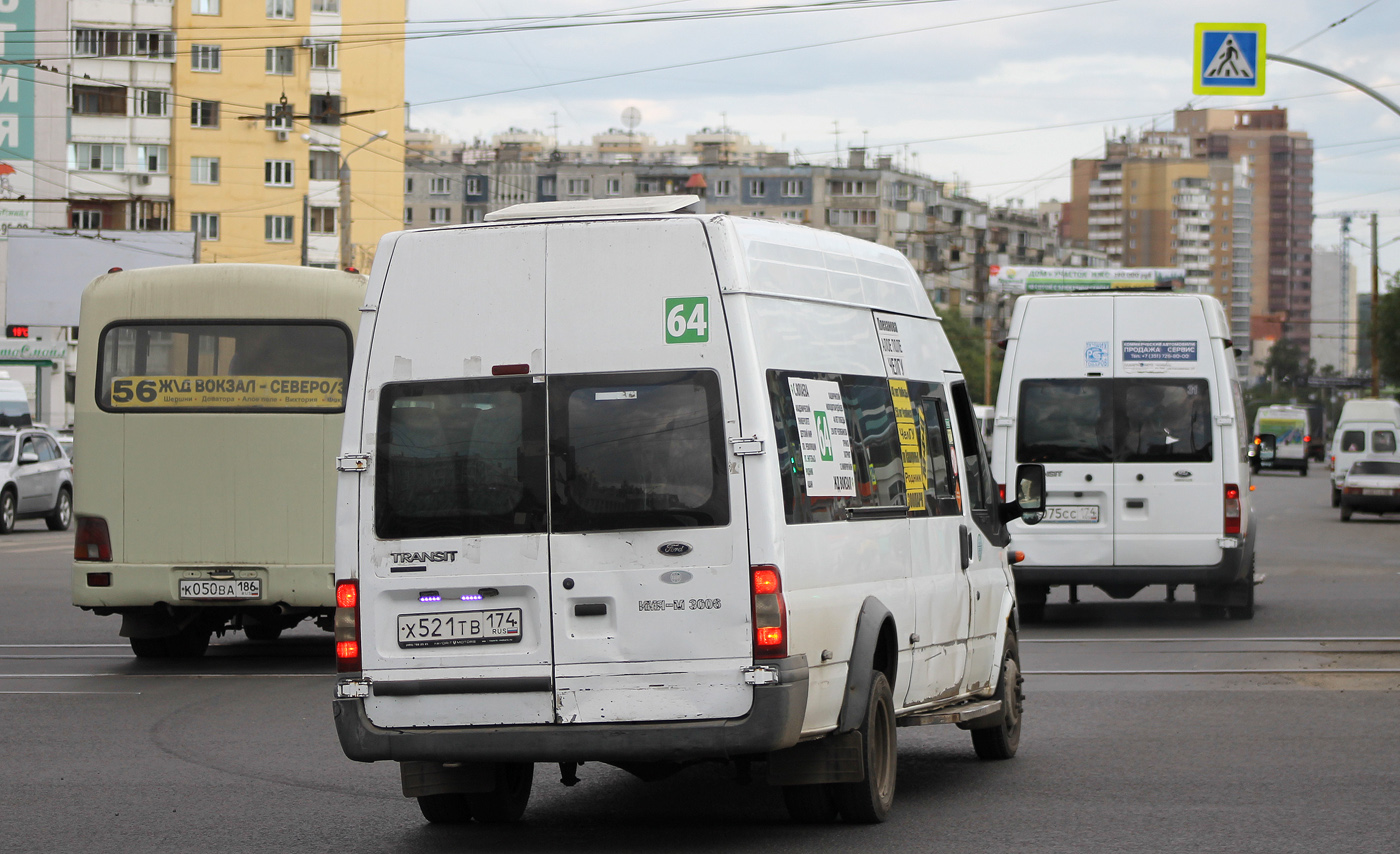 Челябинская область, Имя-М-3006 (X89) (Ford Transit) № Х 521 ТВ 174