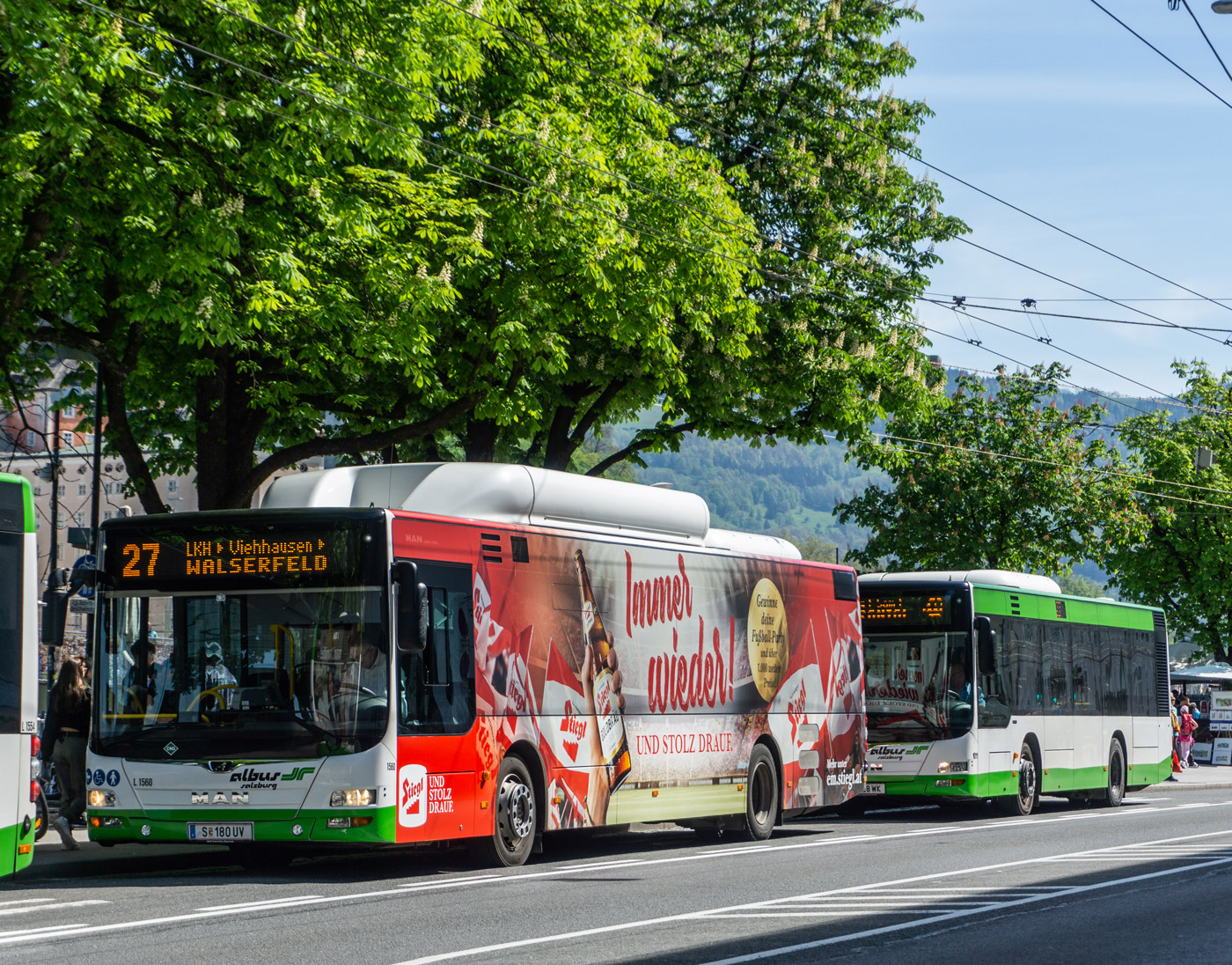 Австрия, MAN A21 Lion's City NL313 CNG № L1560