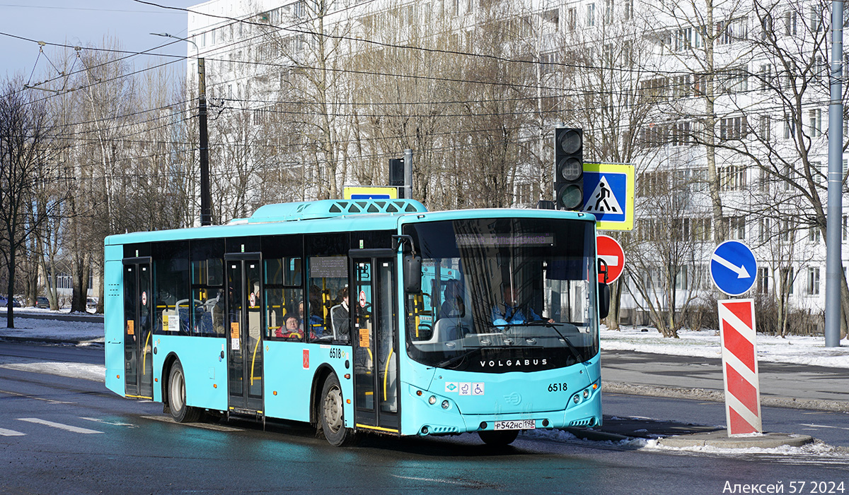 Санкт-Петербург, Volgabus-5270.G4 (LNG) № 6518