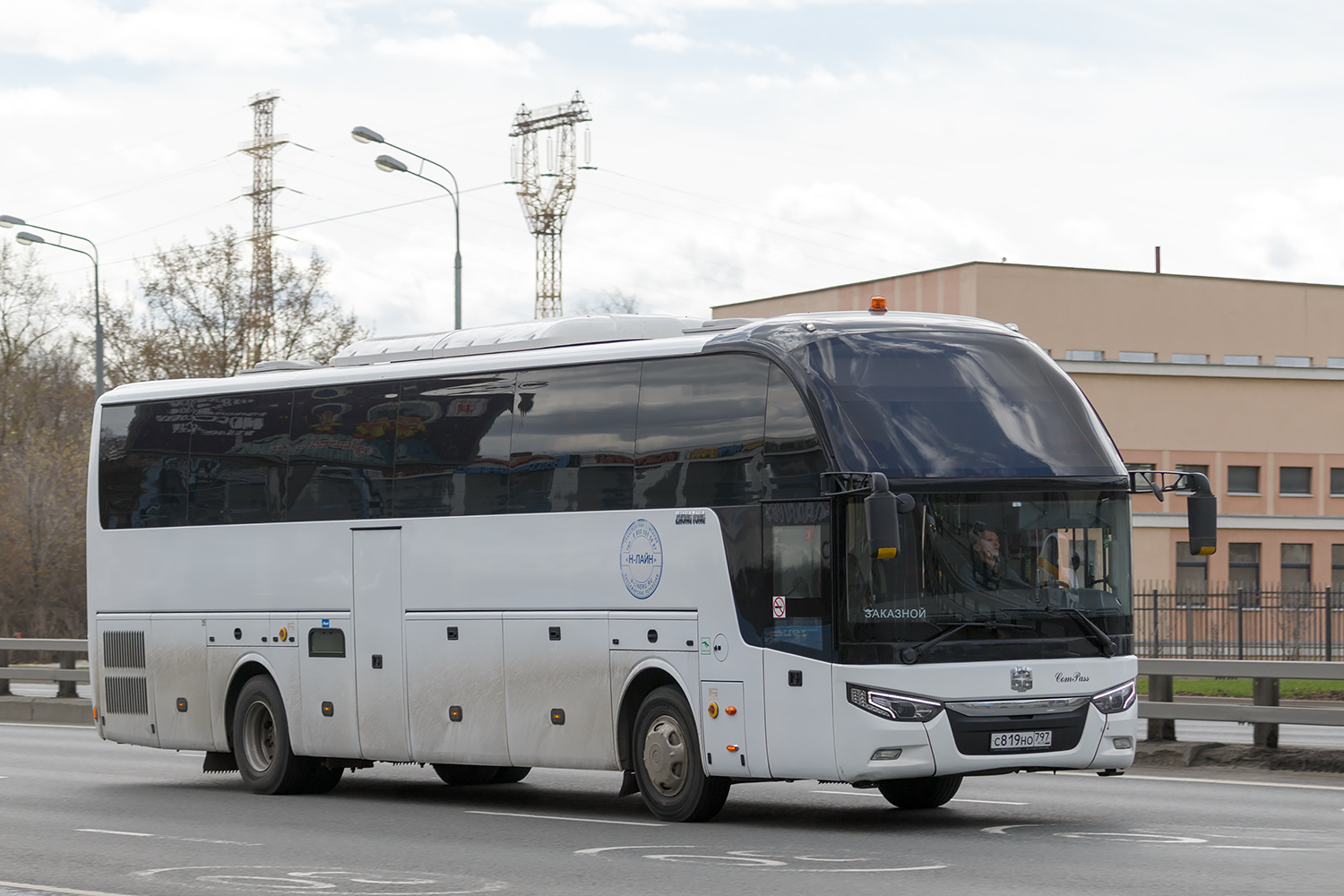 Москва, Zhong Tong LCK6127H ComPass № С 819 НО 797