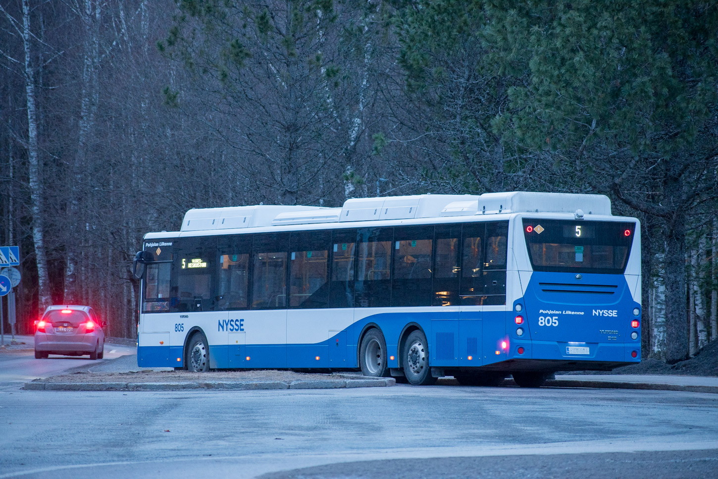 Finlandia, Yutong E15 (ZK6150BEVG) Nr 805