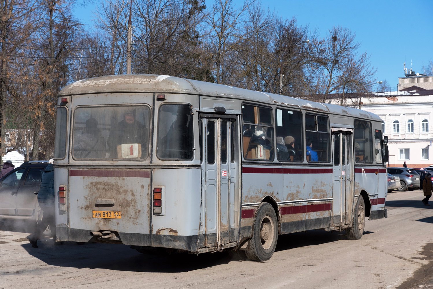 Нижегородская область, ЛиАЗ-677М (БАРЗ) № АМ 813 52