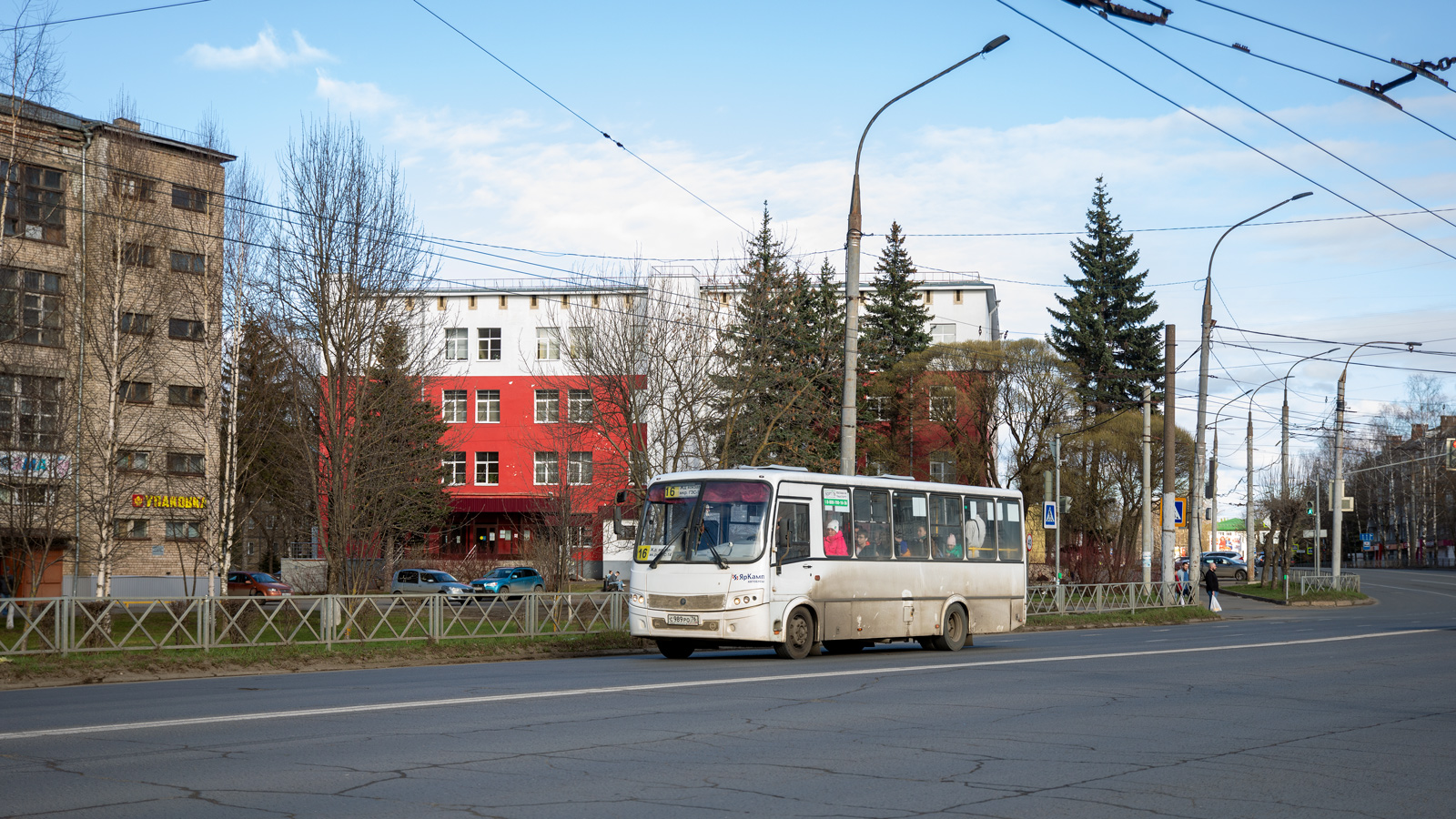 Ярославская область, ПАЗ-320414-04 "Вектор" (1-2) № С 989 РО 76