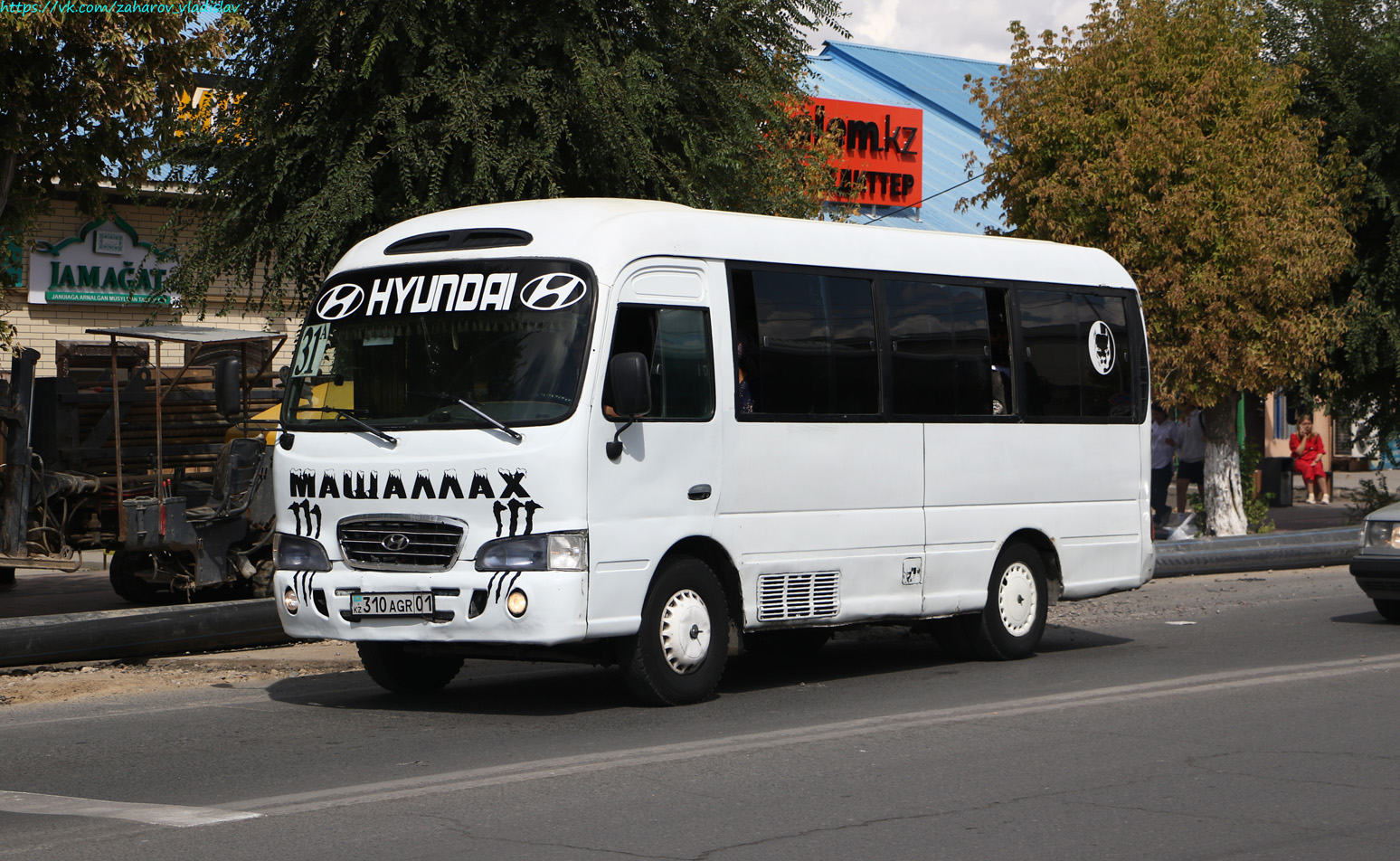 Туркестанская область, Hyundai County Deluxe № 310 AGR 01