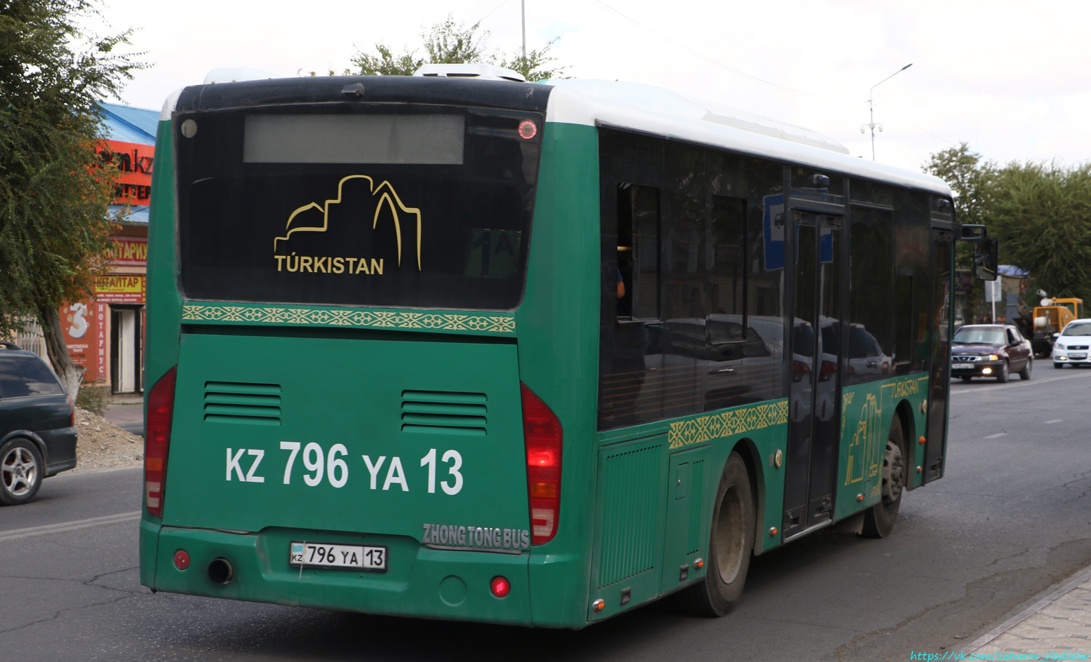 Туркестанская область, Zhong Tong LCK6950HG № 796 YA 13