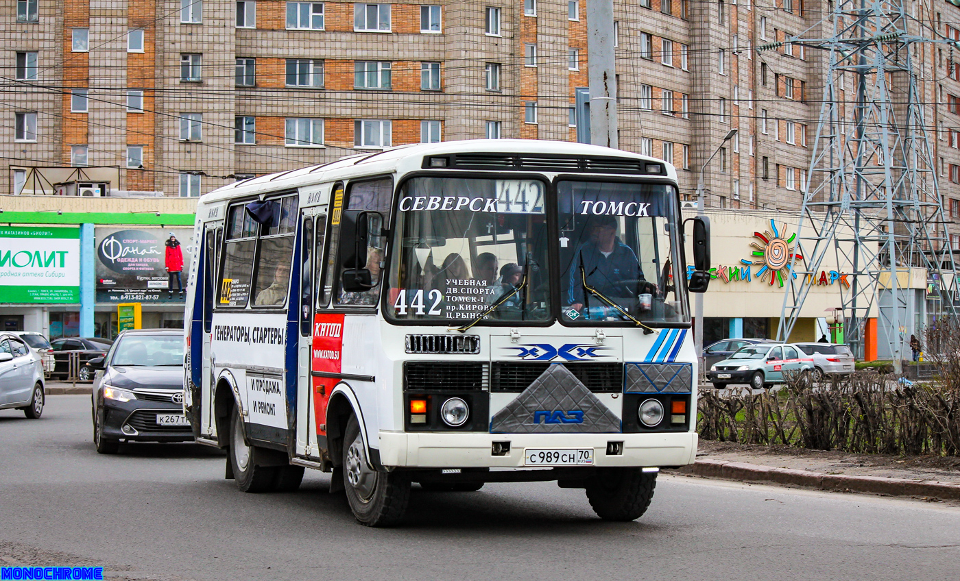 Томская область, ПАЗ-32054 № С 989 СН 70