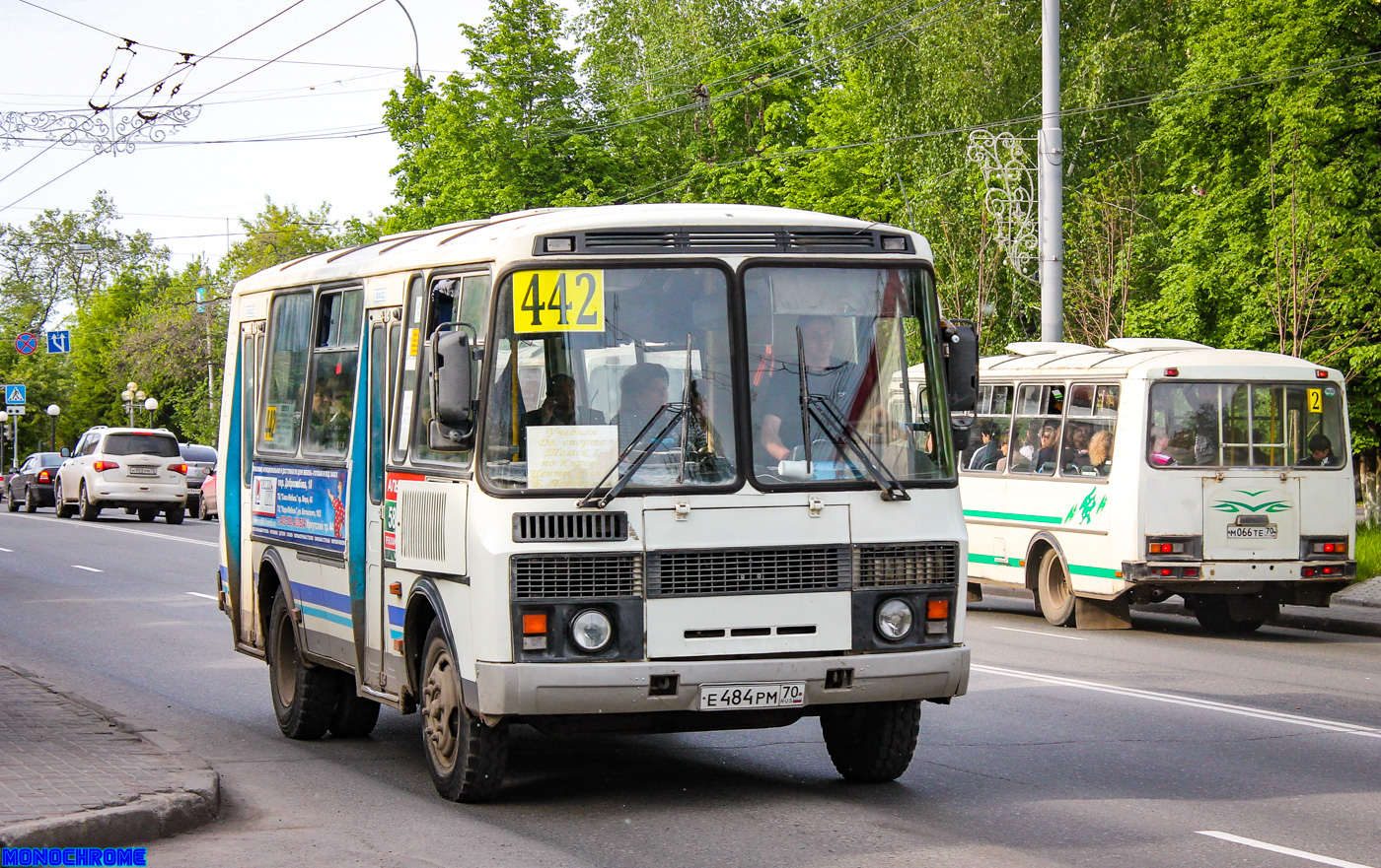 Томская область, ПАЗ-32054 № Е 484 РМ 70