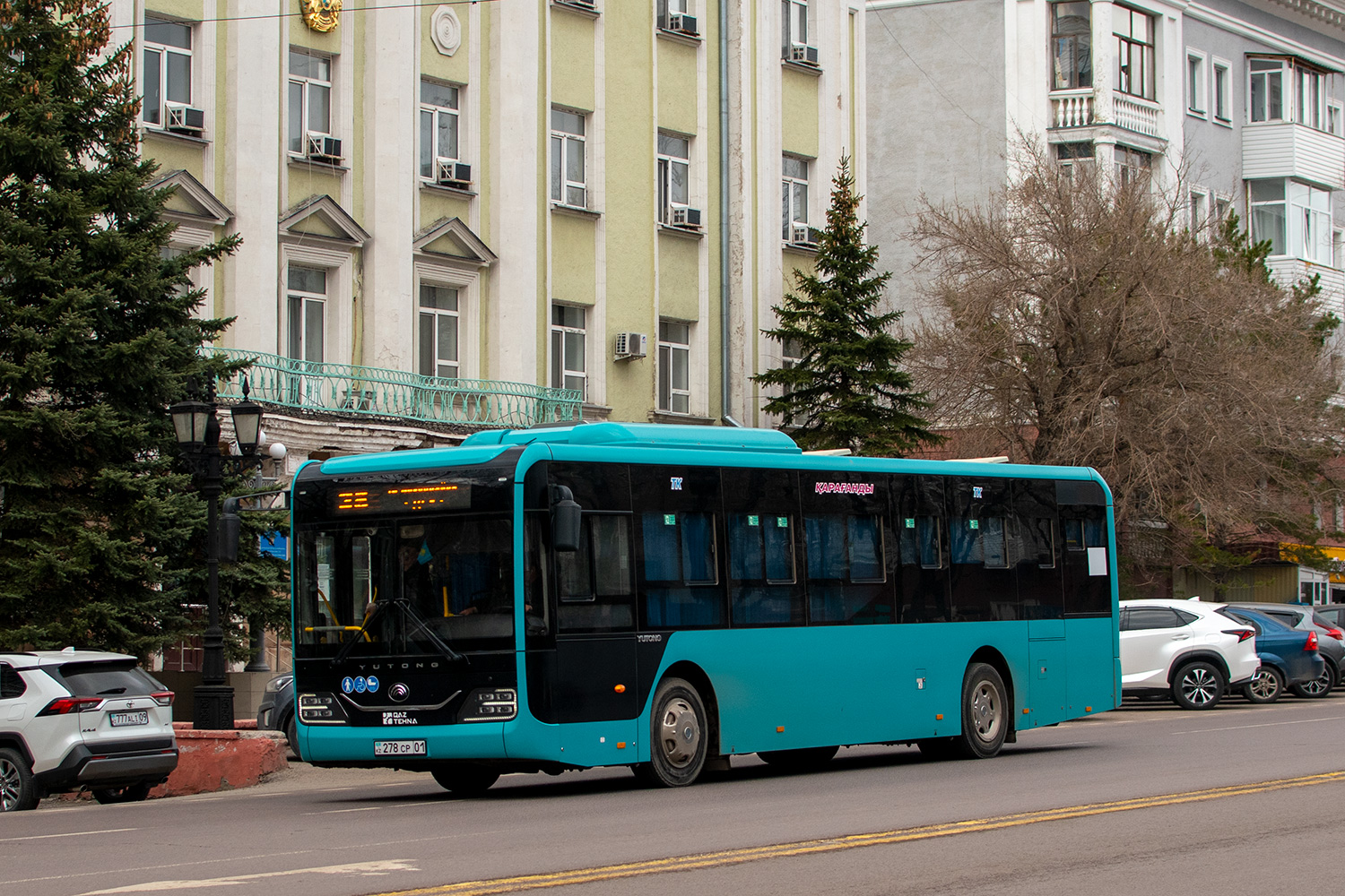 Карагандинская область, Yutong ZK6116HG (QazTehna) № 278 CP 01