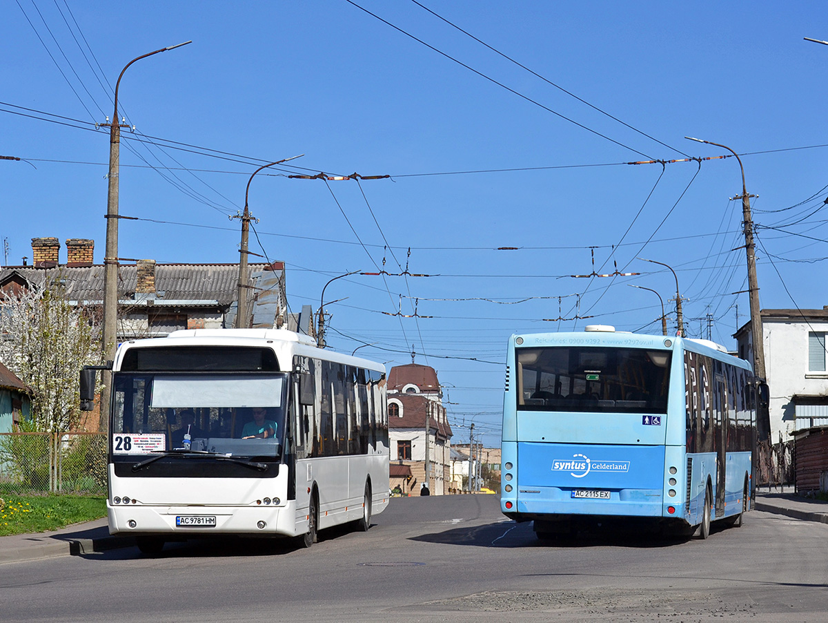 Волынская область, VDL Berkhof Ambassador 200 № AC 9781 HM; Волынская область, VDL Berkhof Ambassador 200 № 20