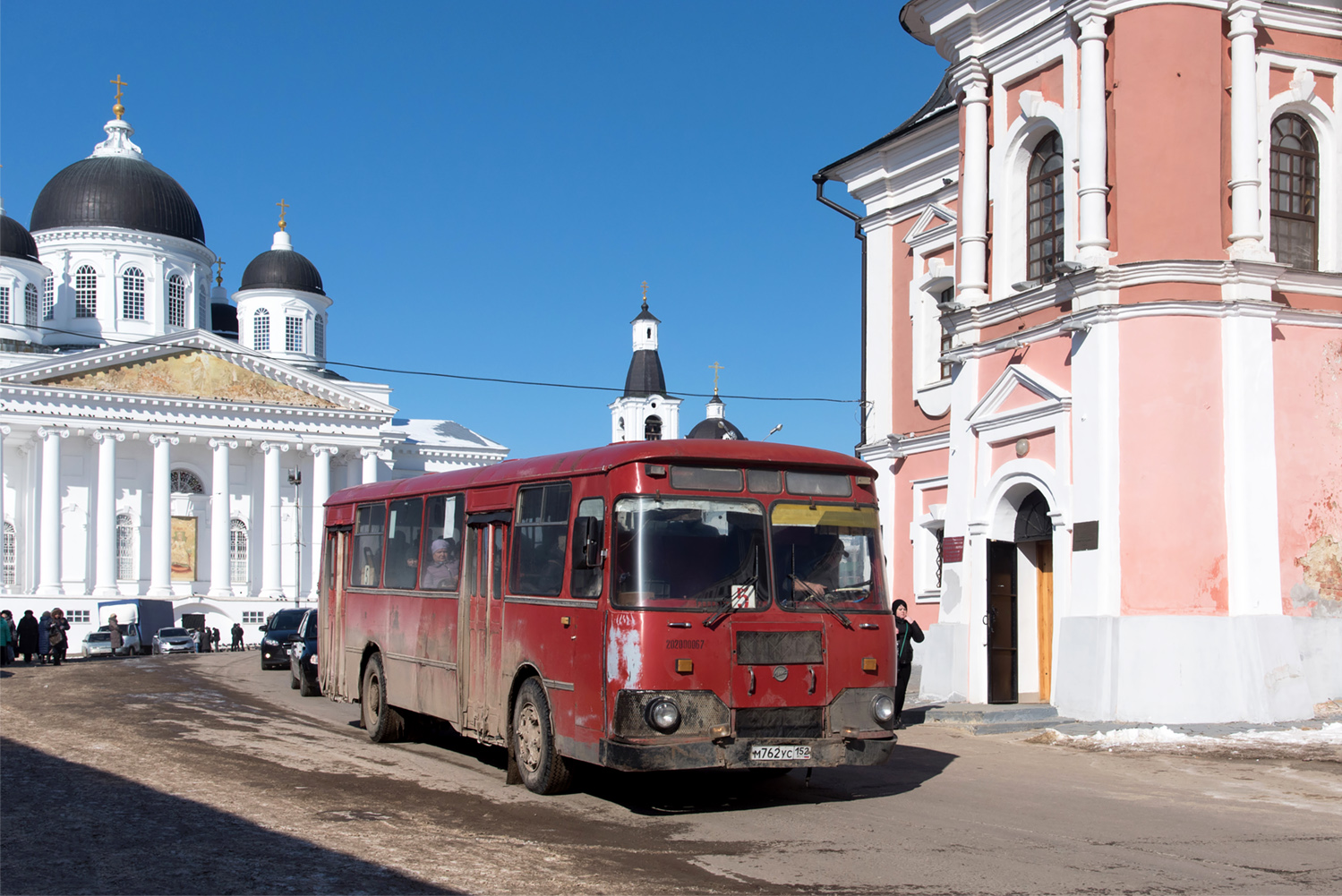 Nizhegorodskaya region, LiAZ-677M č. М 762 УС 152