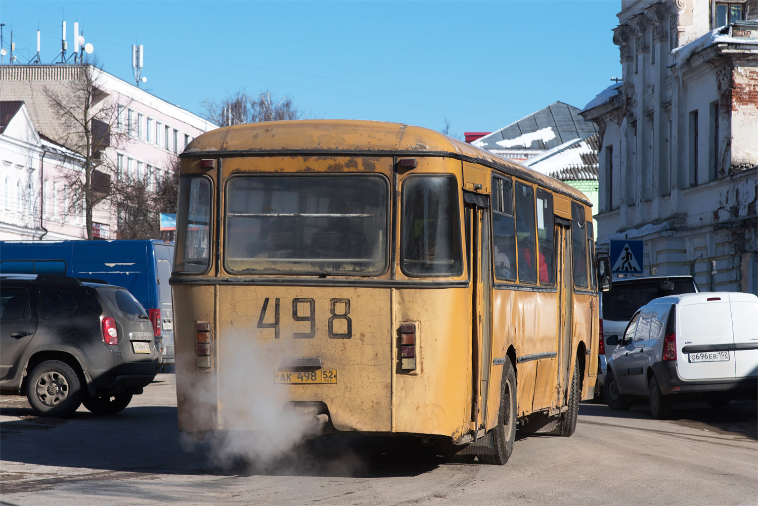 Нижегородская область, ЛиАЗ-677М № АК 498 52