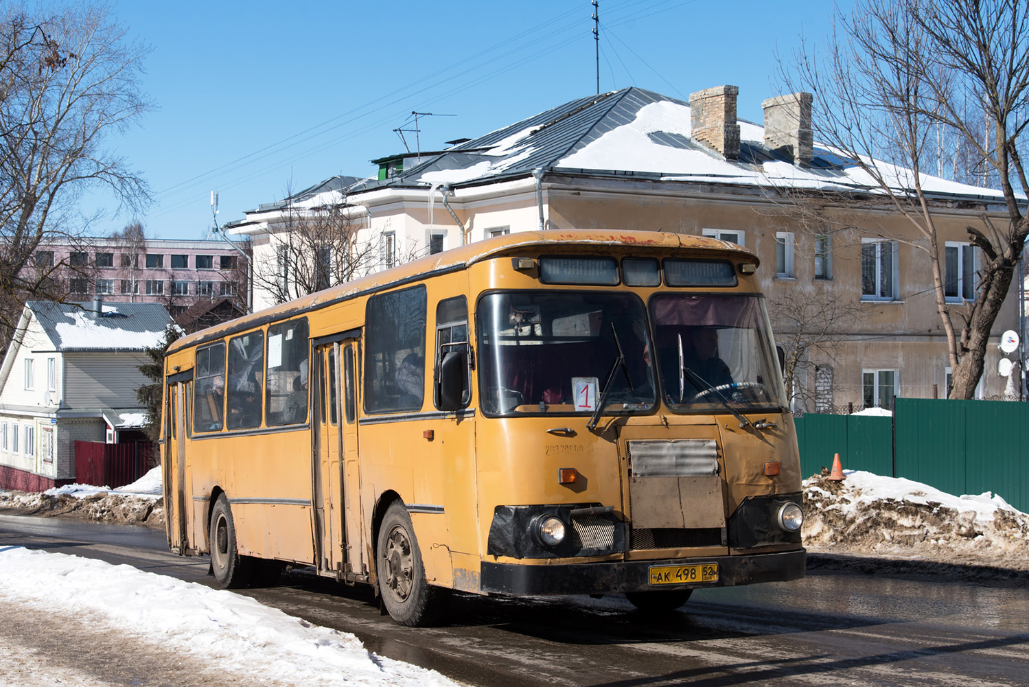 Нижегородская область, ЛиАЗ-677М № АК 498 52