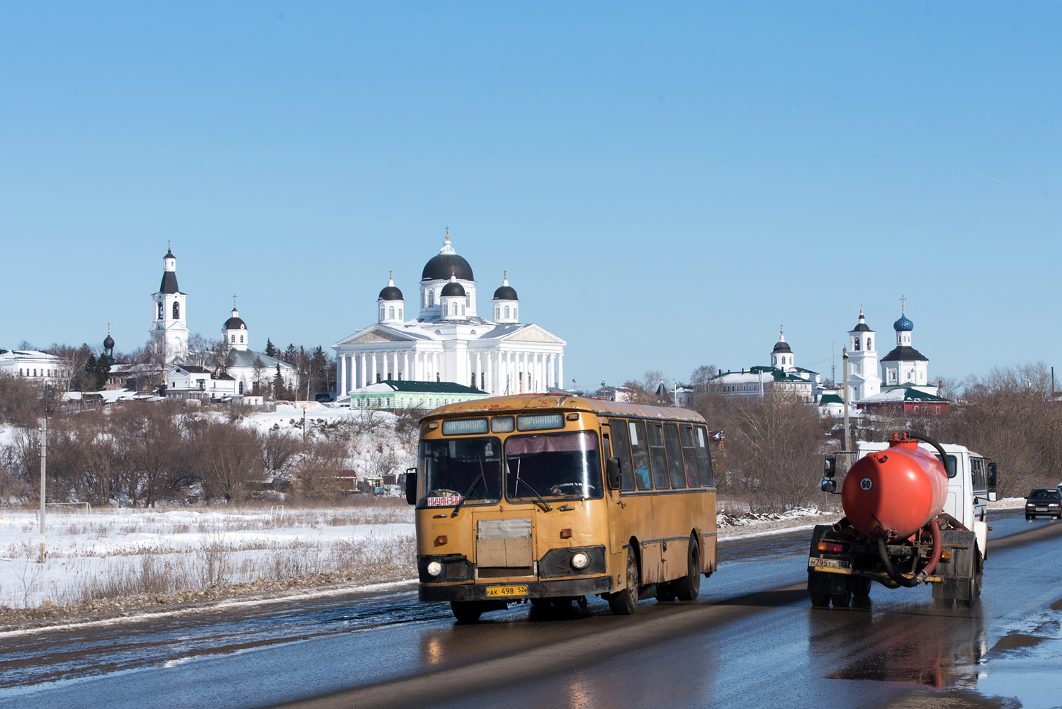 Нижегородская область, ЛиАЗ-677М № АК 498 52