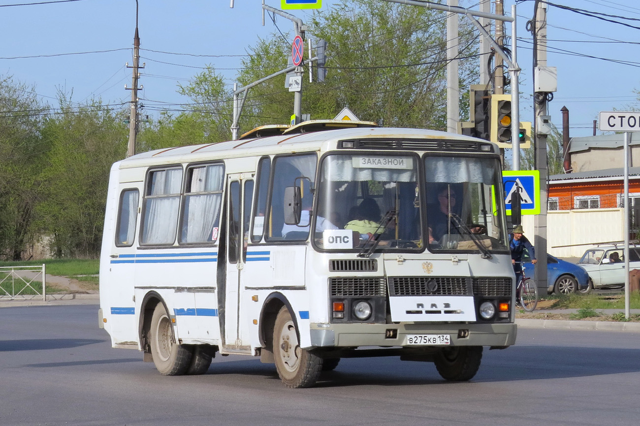 Волгоградская область, ПАЗ-32053 № В 275 КВ 134