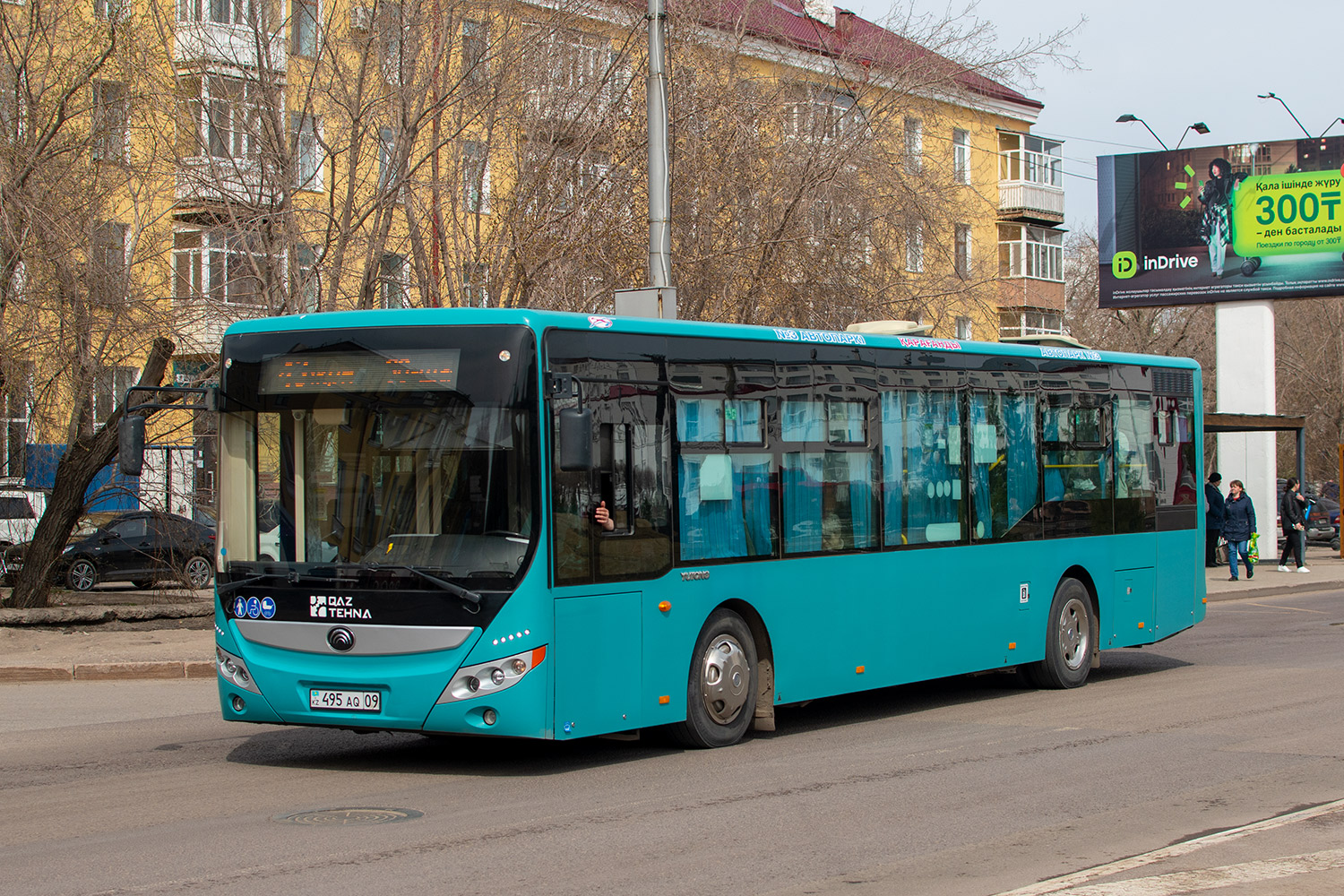 Карагандинская область, Yutong ZK6118HGA (QazTehna) № 495 AQ 09