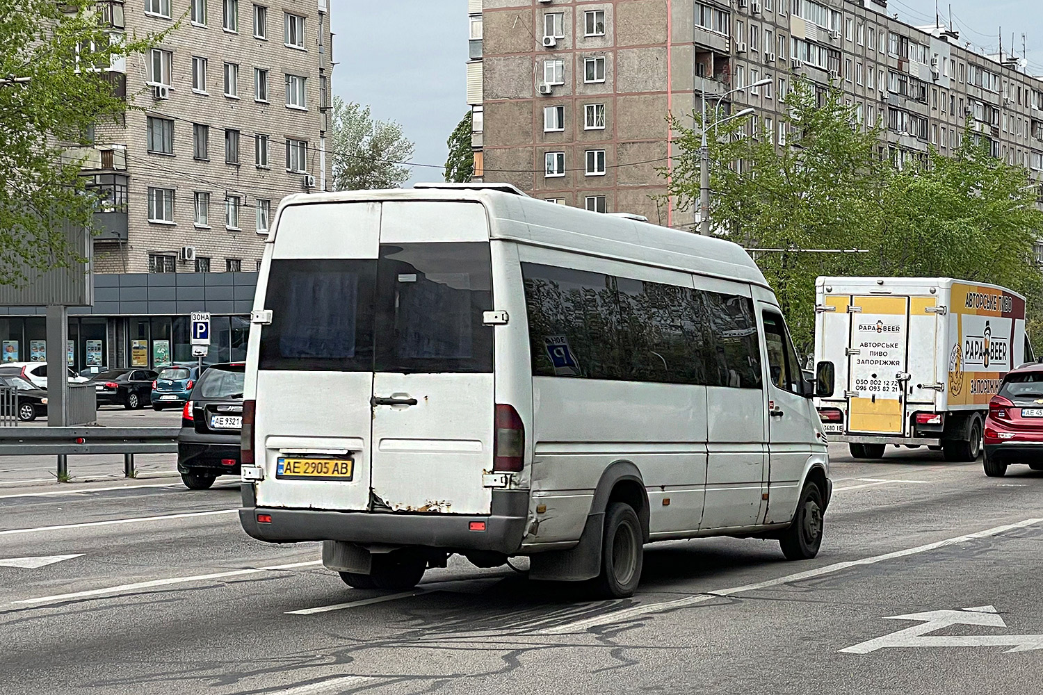 Днепропетровская область, Mercedes-Benz Sprinter W904 413CDI № AE 2905 AB