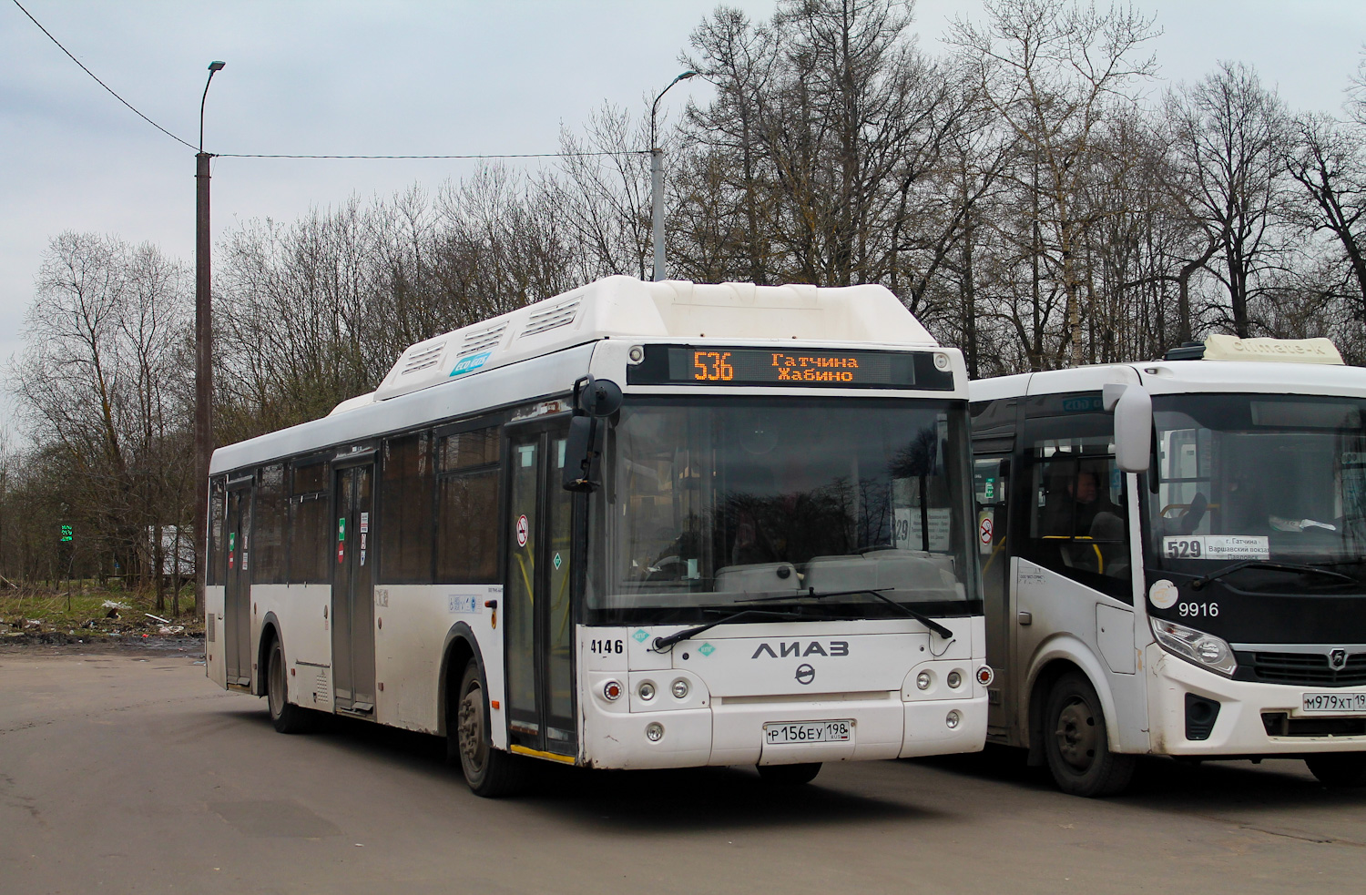 Ленінградська область, ЛиАЗ-5292.67 (CNG) № 4146