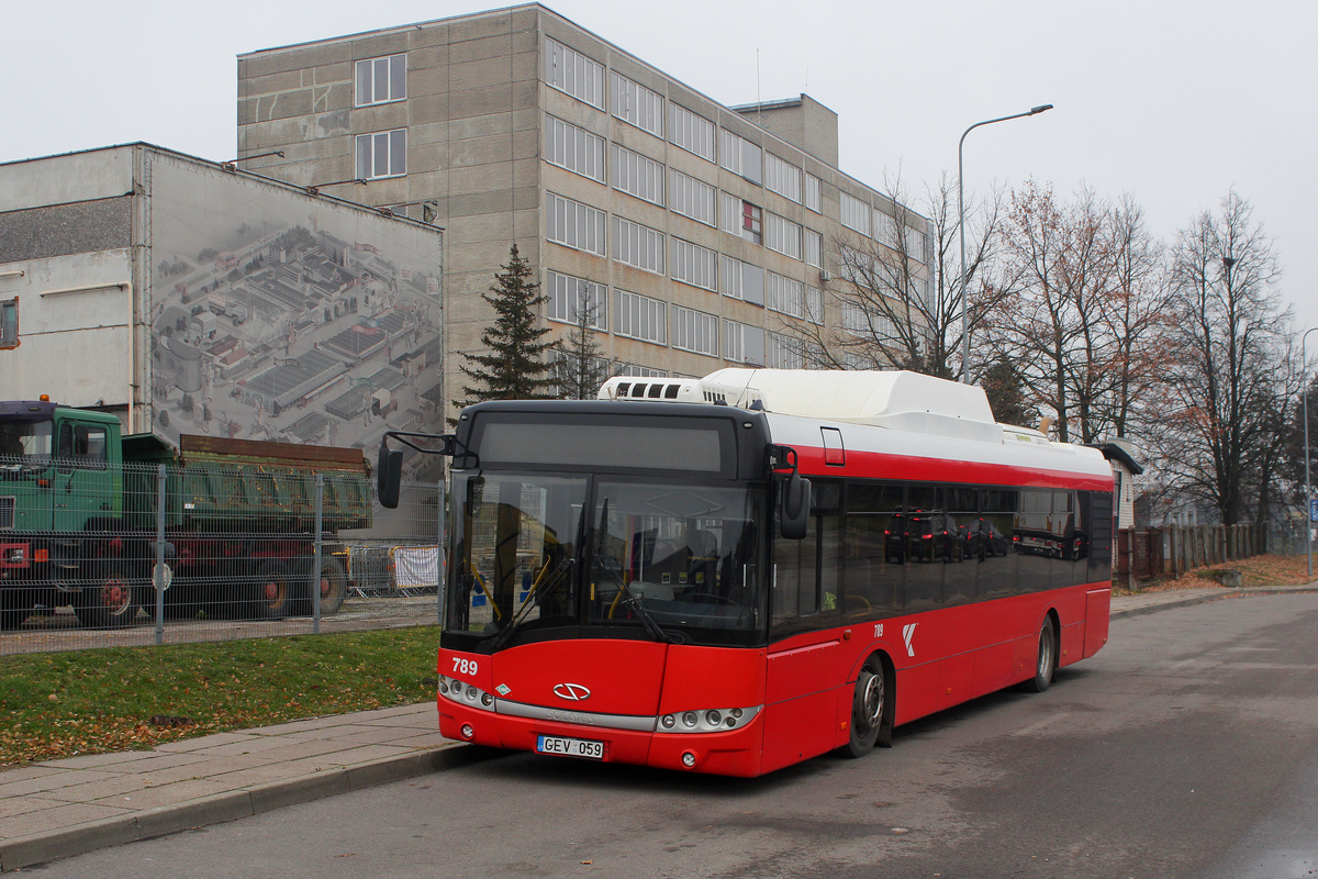 Литва, Solaris Urbino III 12 CNG № 789