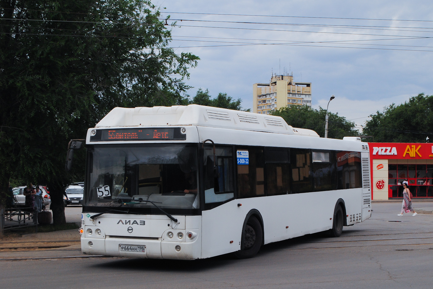 Волгоградская область, ЛиАЗ-5292.67 (CNG) № 4193