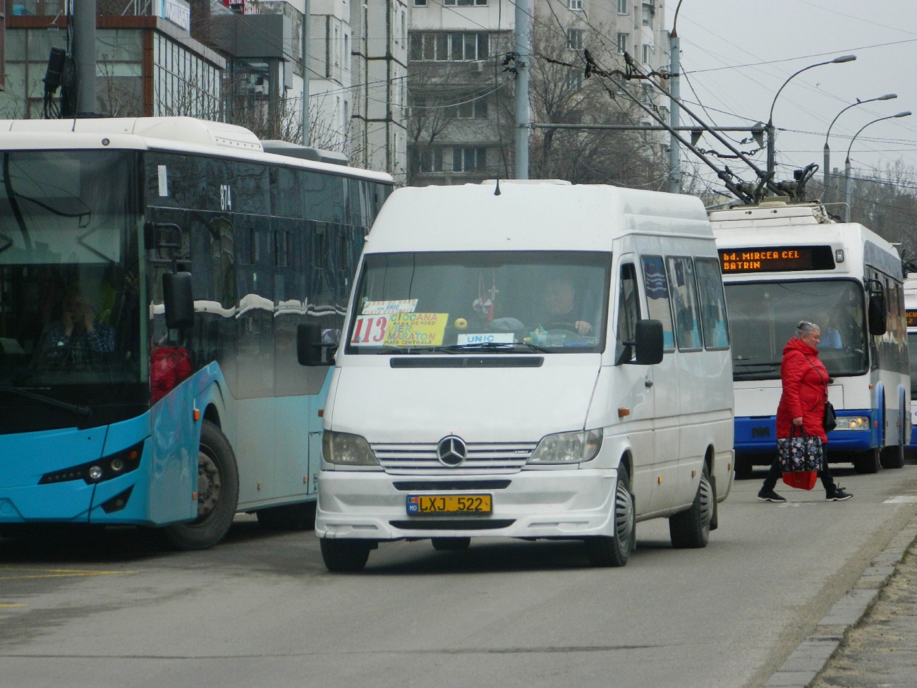 Moldavsko, Mercedes-Benz Sprinter W903 313CDI č. LXJ 522