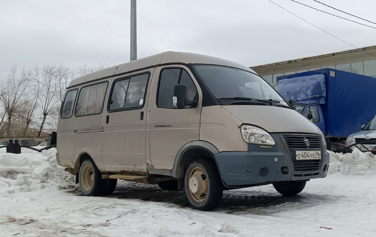 Sverdlovsk region, GAZ-322130 (XTH, X96) # О 404 УВ 96