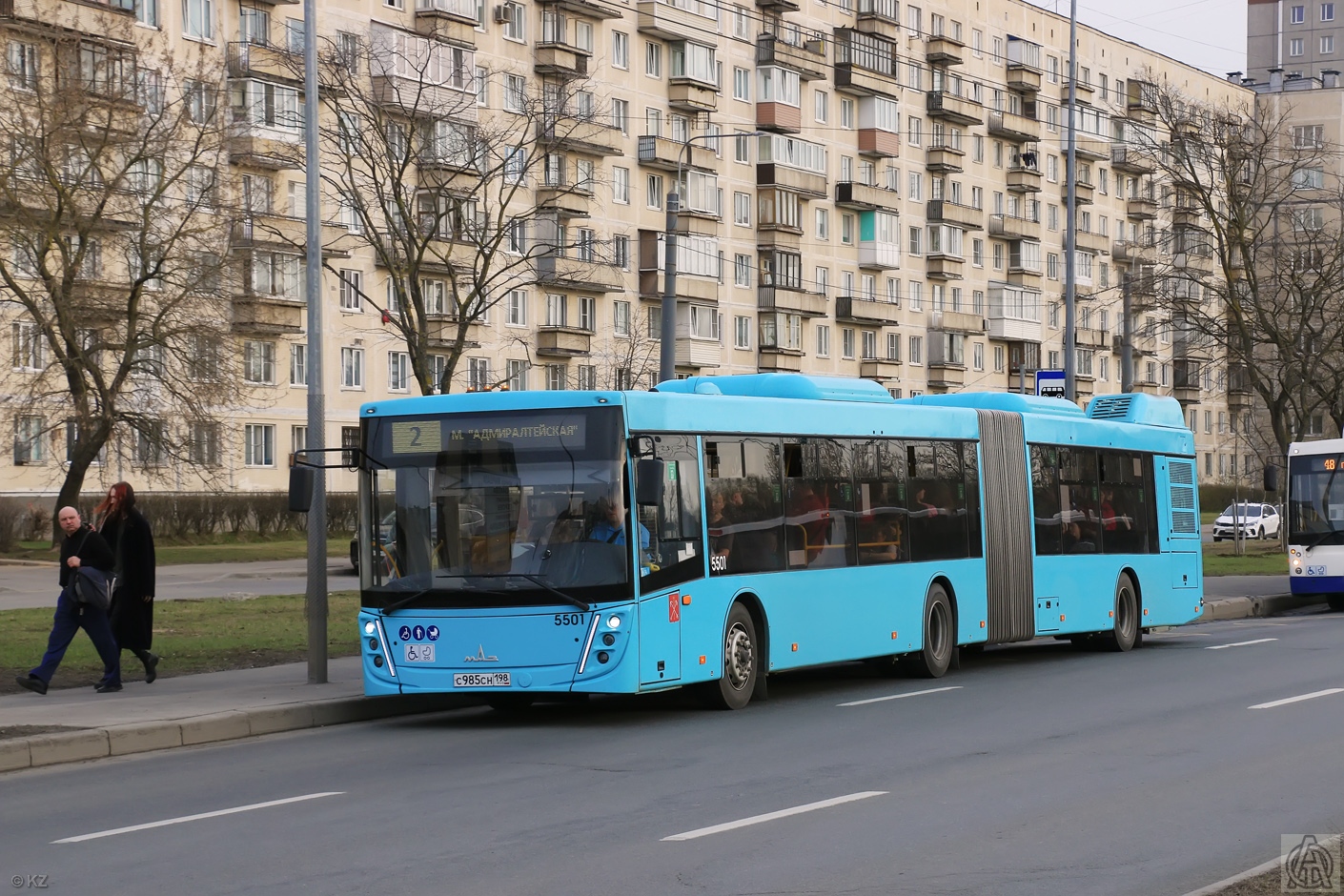 Санкт-Петербург, МАЗ-216.047 № 5501