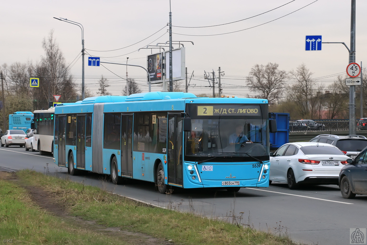 Санкт-Петербург, МАЗ-216.047 № 5539