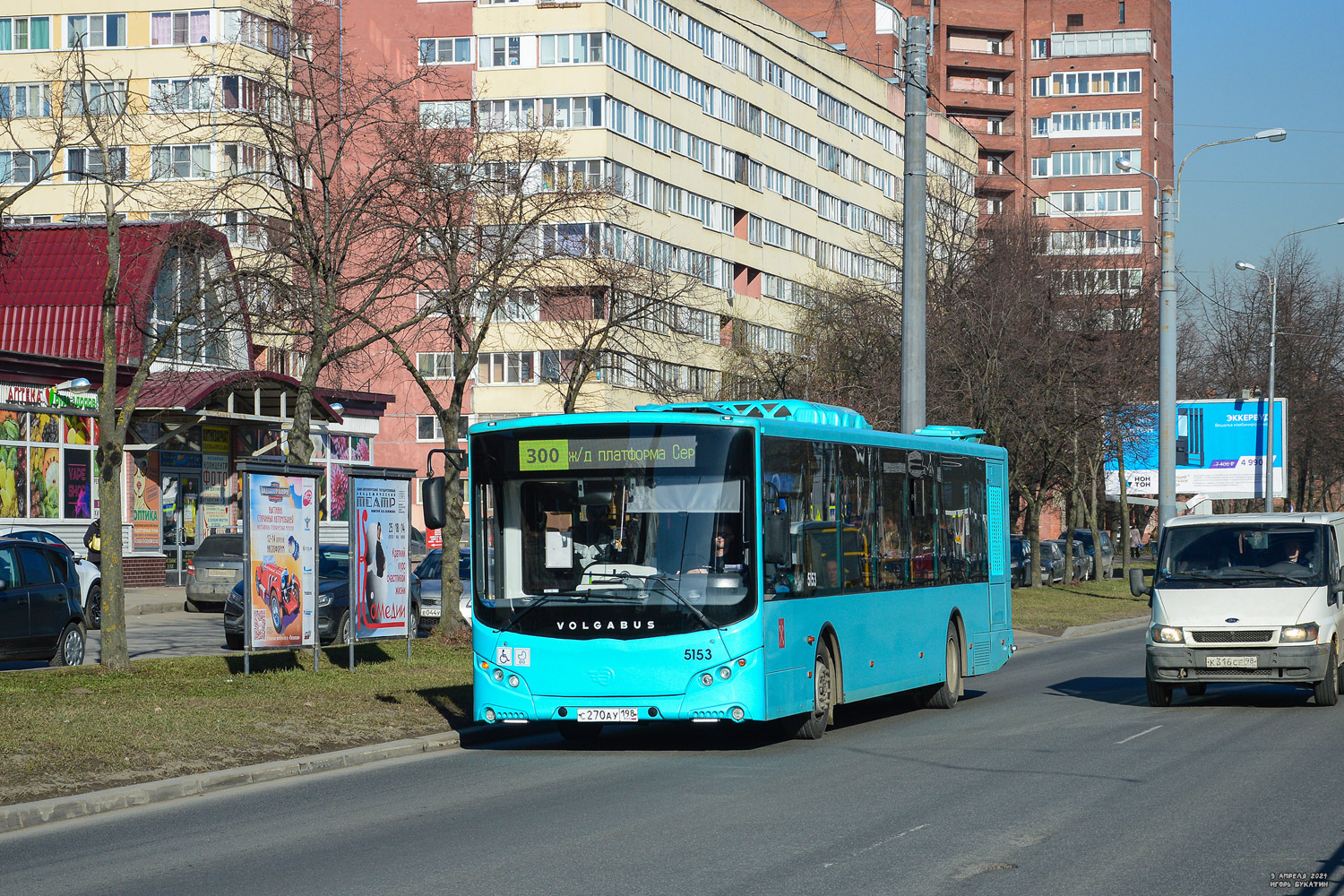 Санкт-Петербург, Volgabus-5270.02 № 5153