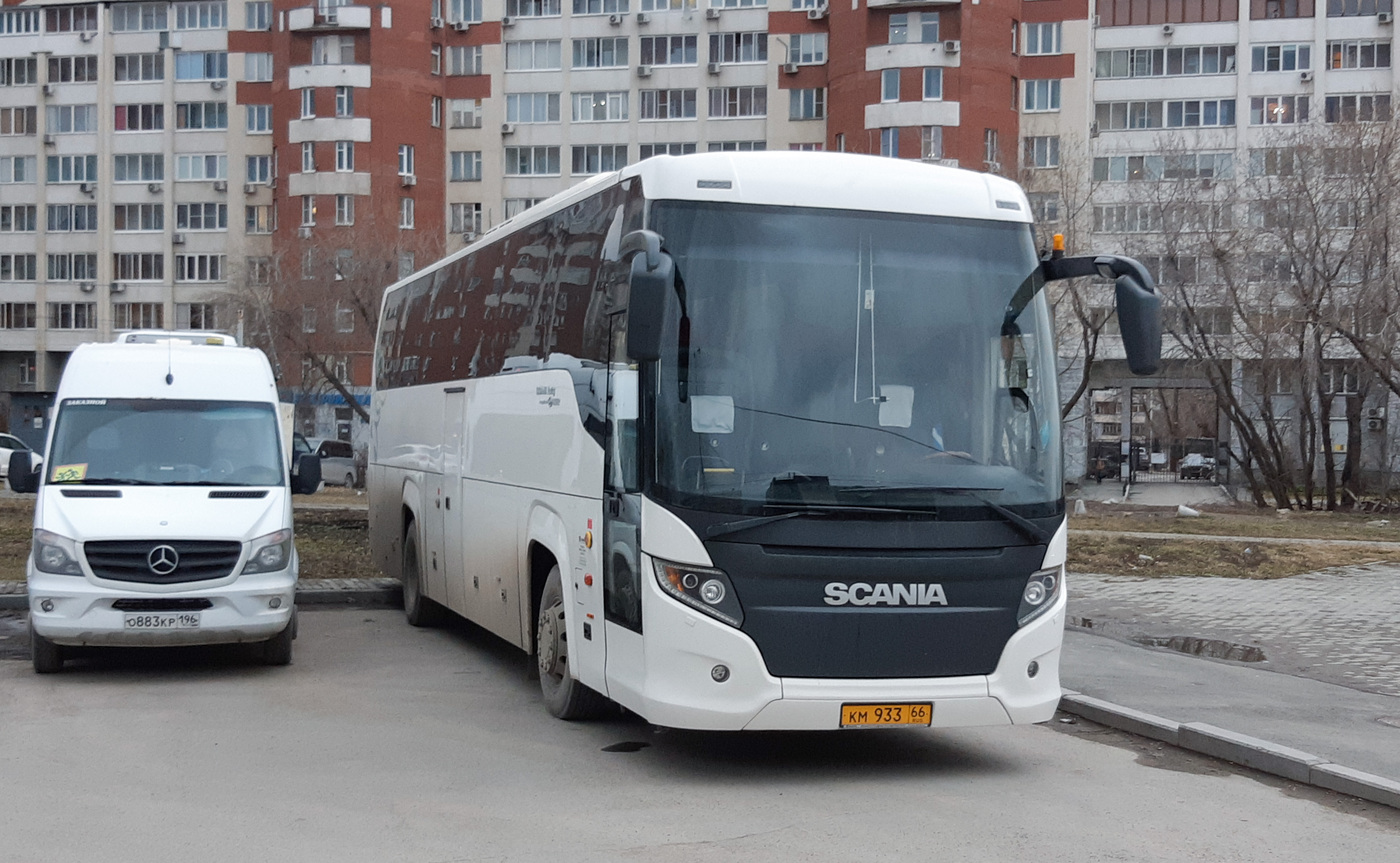 Свердловская область, Луидор-223602 (MB Sprinter) № О 883 КР 196; Свердловская область, Scania Touring HD 12.0 № КМ 933 66