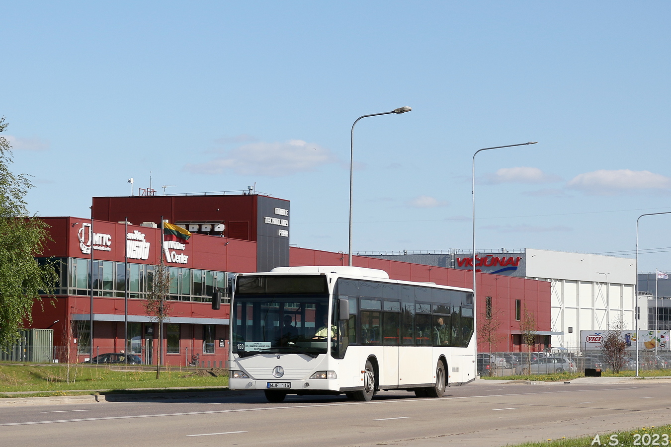 Литва, Mercedes-Benz O530 Citaro (France) № MJF 115