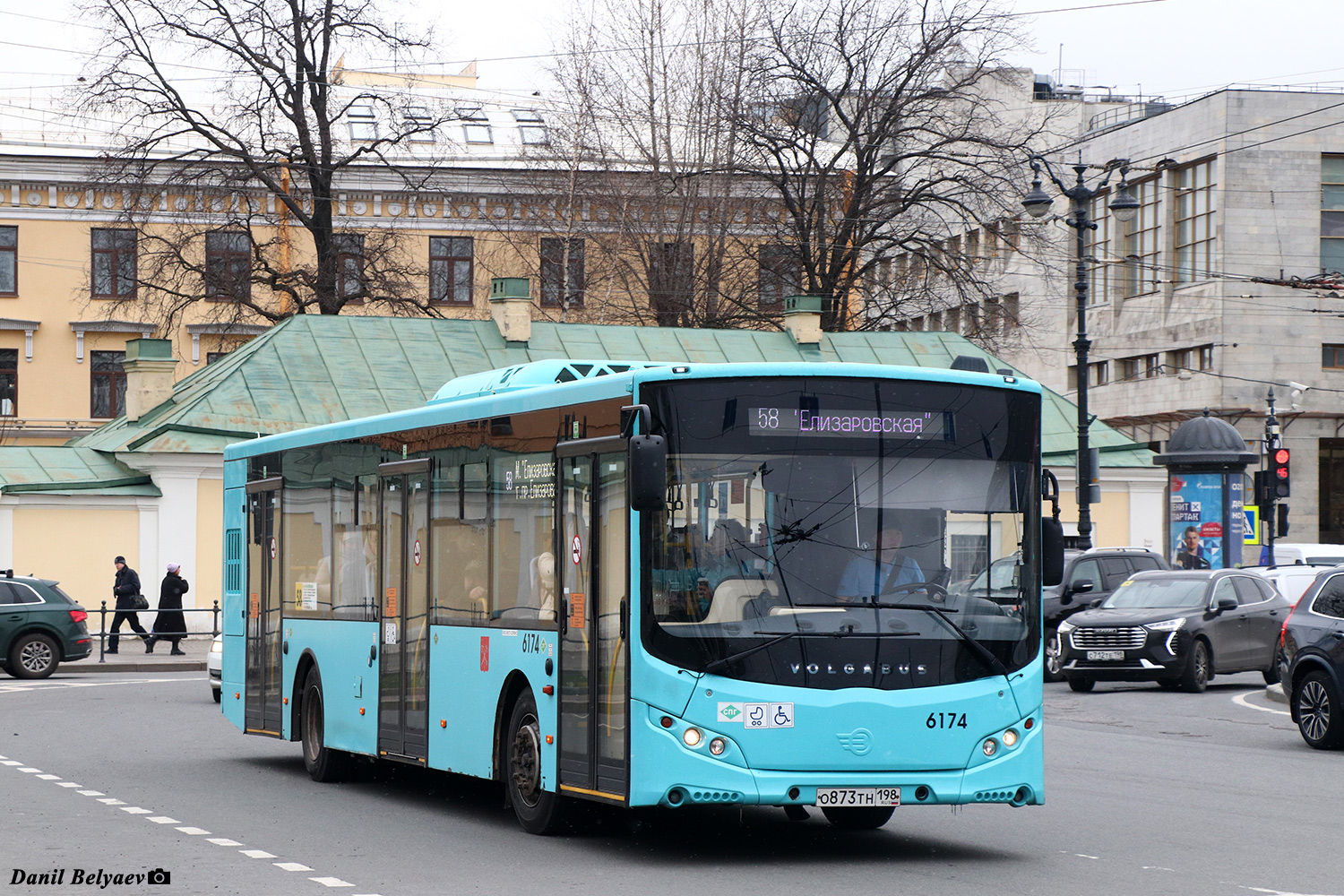 Санкт-Петербург, Volgabus-5270.G2 (LNG) № 6174 Санкт-Петербург, Volgabus-5270.G2 (LNG) № 6174