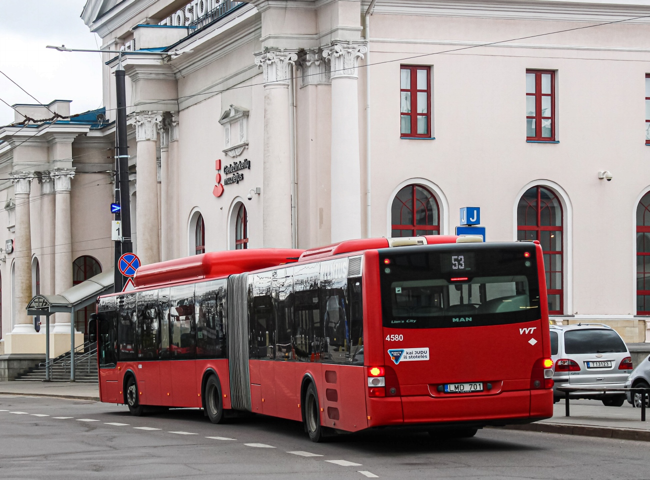 Литва, MAN A23 Lion's City G NG313 CNG № 4580