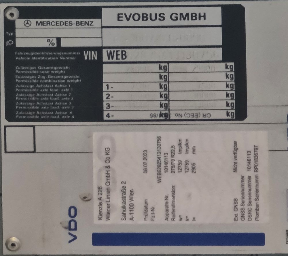 Австрия, Mercedes-Benz Citaro C2 G № 8824