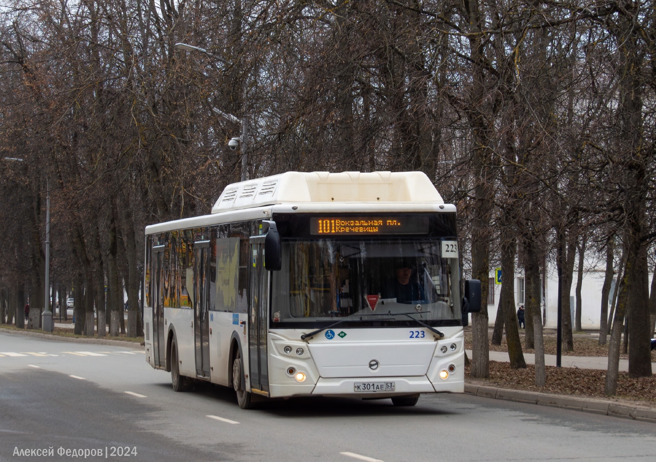 Новгородская область, ЛиАЗ-5292.67 (CNG) № 223