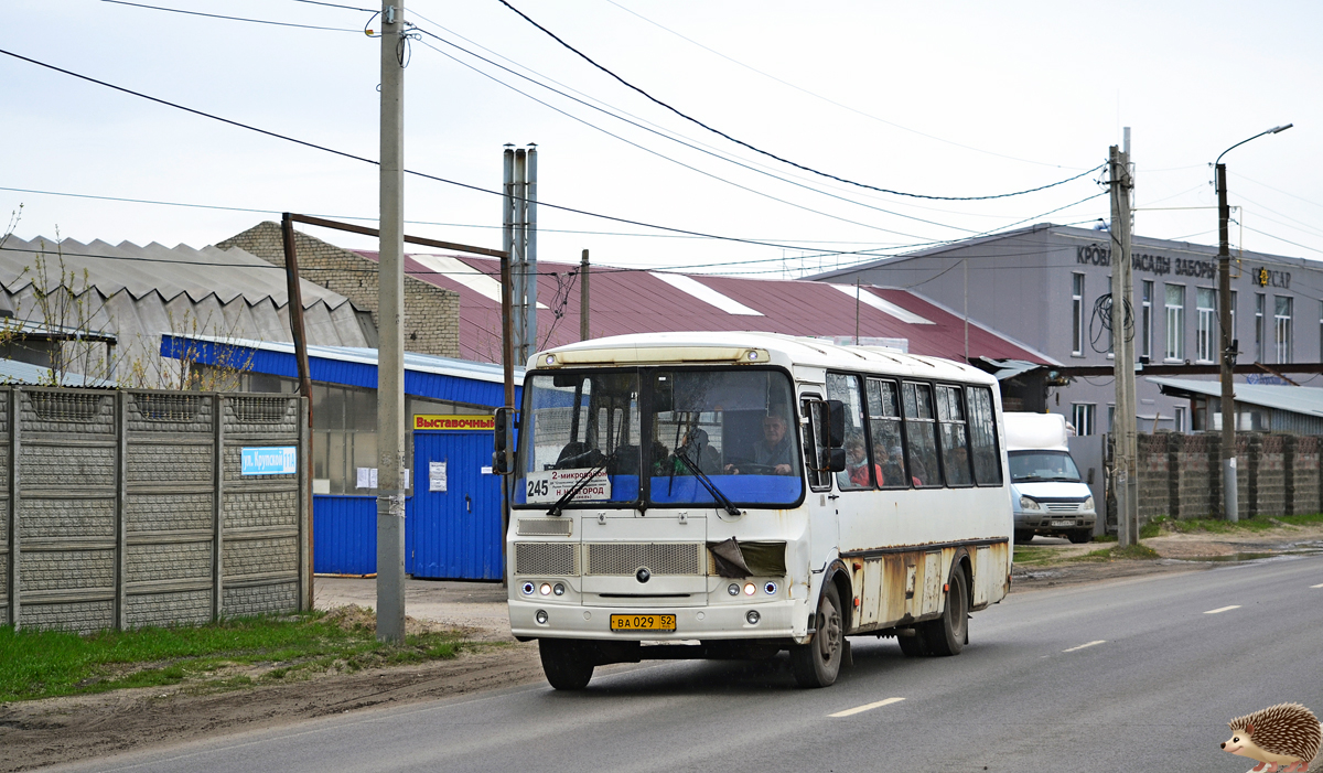 Нижегородская область, ПАЗ-4234-04 № ВА 029 52