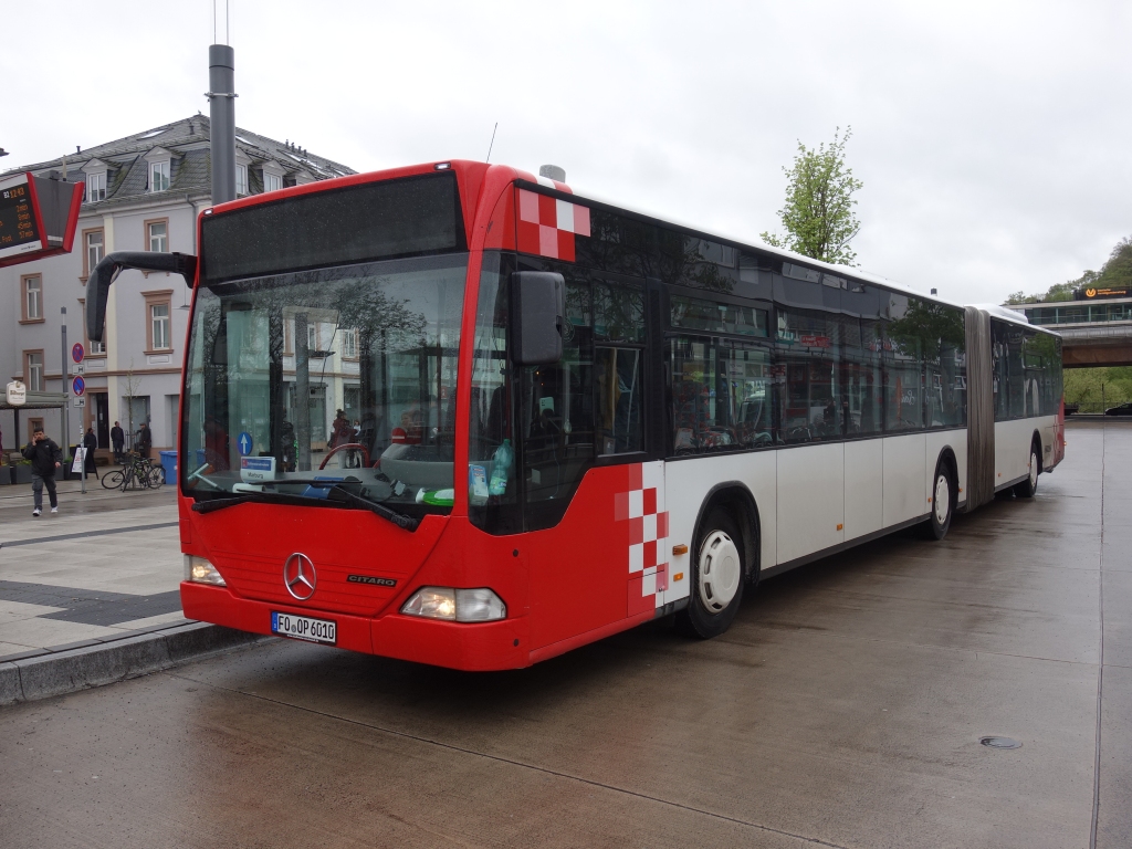 Бавария, Mercedes-Benz O530G Citaro G № FO-OP 6010