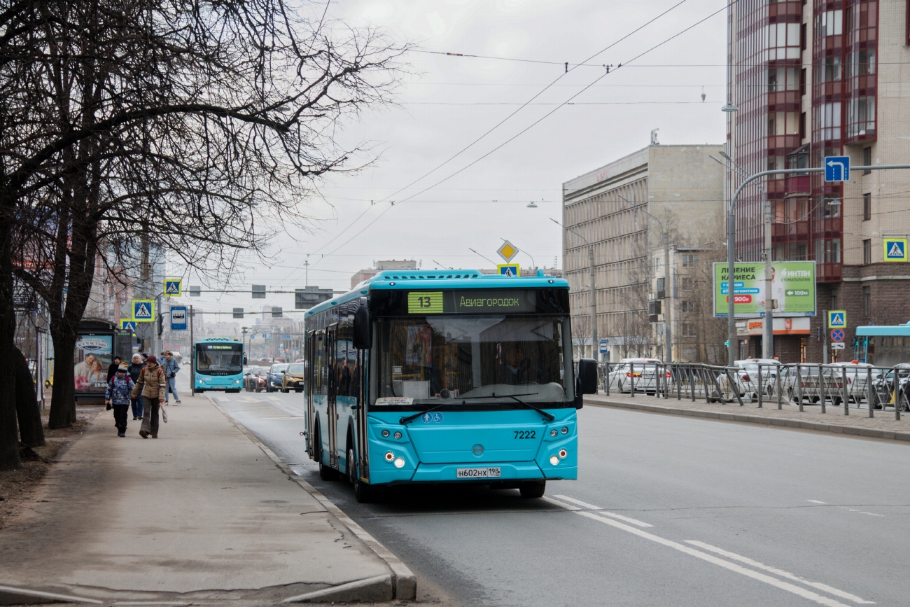 Санкт-Петербург, ЛиАЗ-5292.65 № 7222