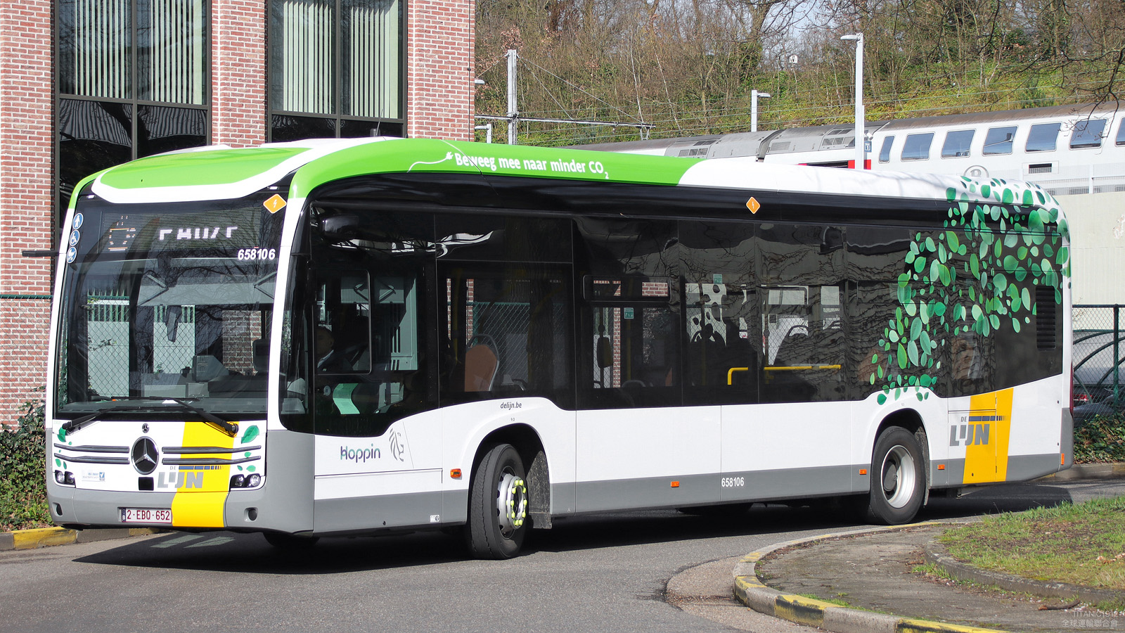 Belgium, Mercedes-Benz eCitaro # 23021