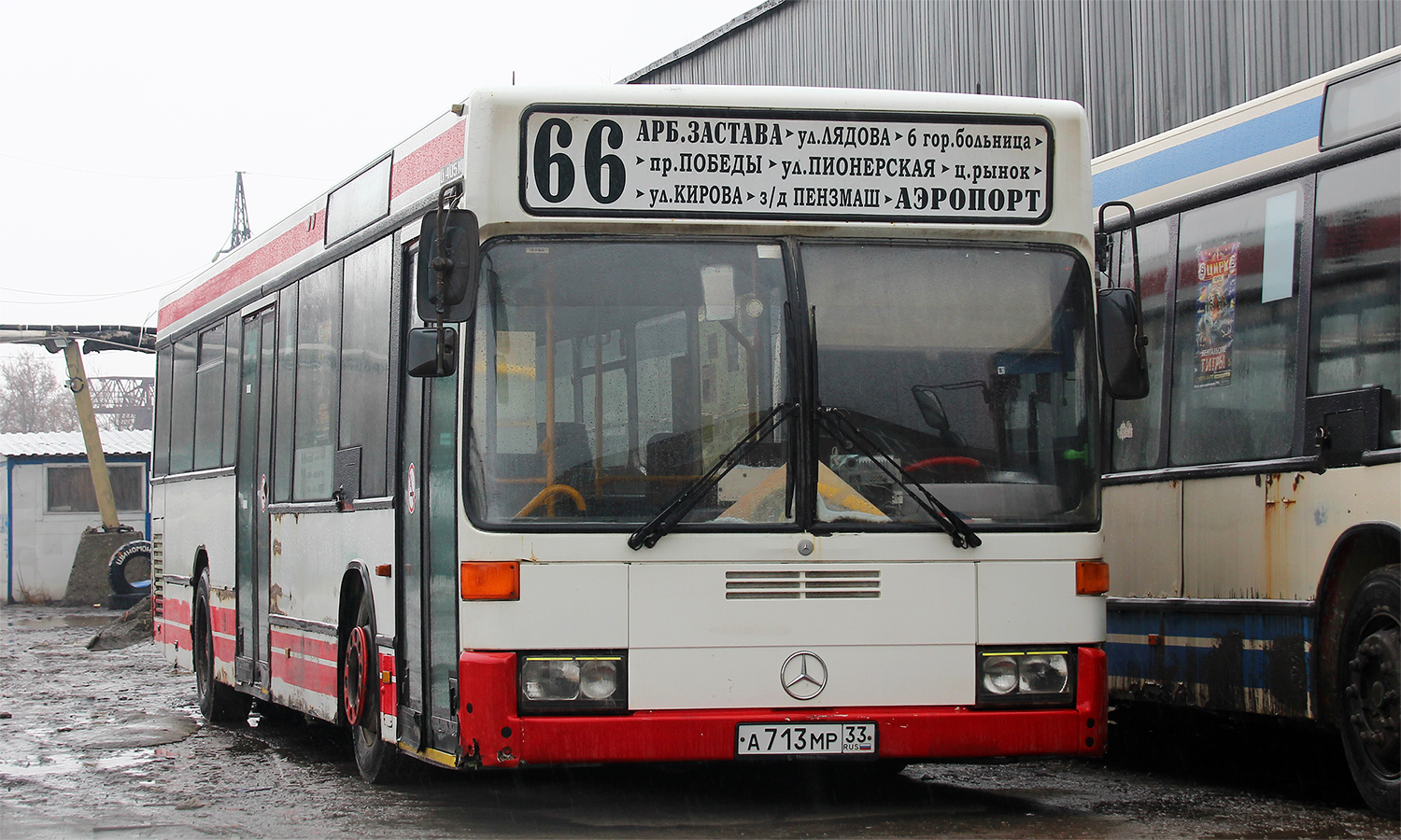 Пензенская область, Mercedes-Benz O405N2 № А 713 МР 33