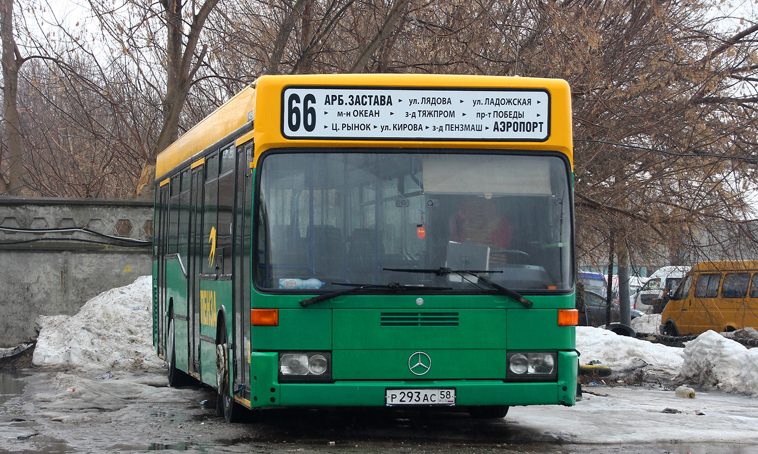 Пензенская область, Mercedes-Benz O405N2 № Р 293 АС 58