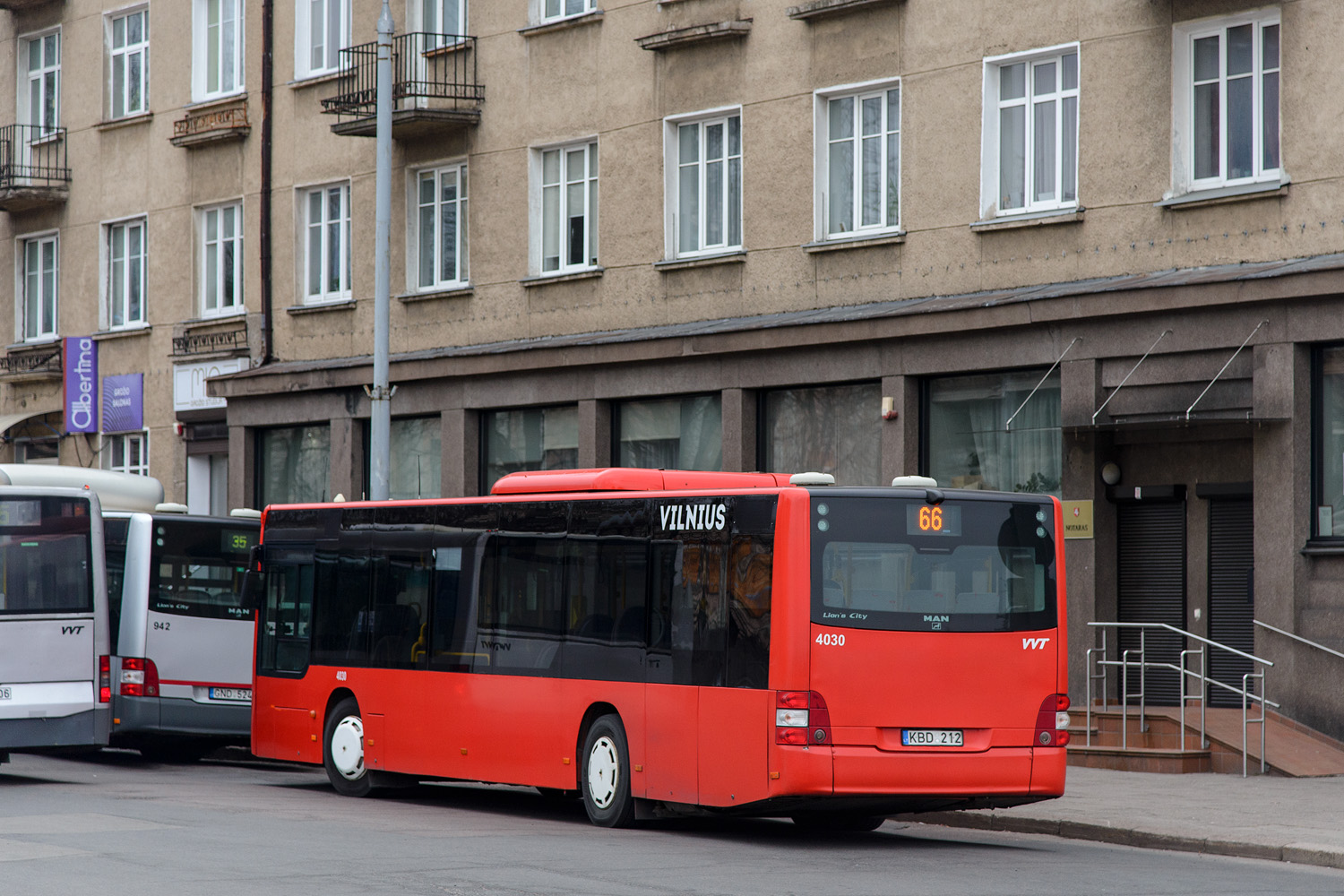 Lietuva, Volvo 7700 Nr. 716; Lietuva, MAN A21 Lion's City NL273 Nr. 4030